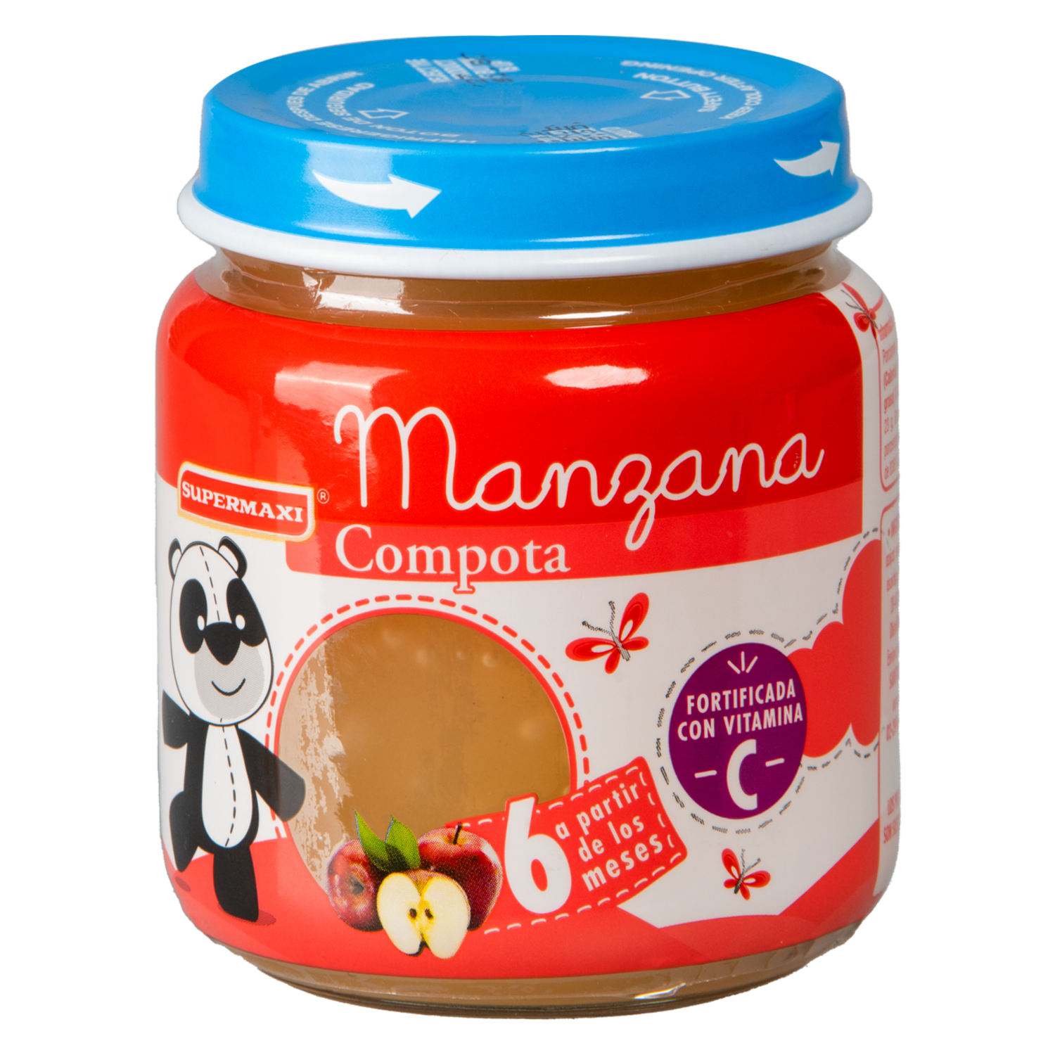 Compota De Manzana SUPERMAXI 113 G