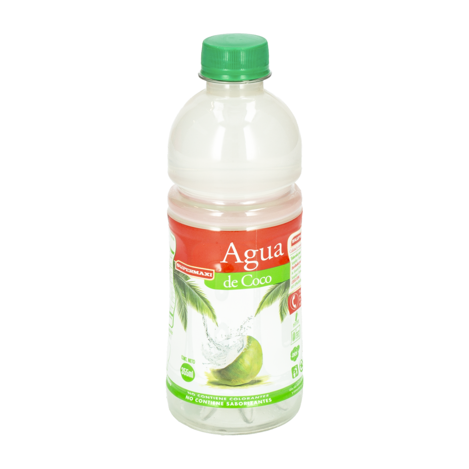 Agua De Coco Botella SUPERMAXI 355 Ml