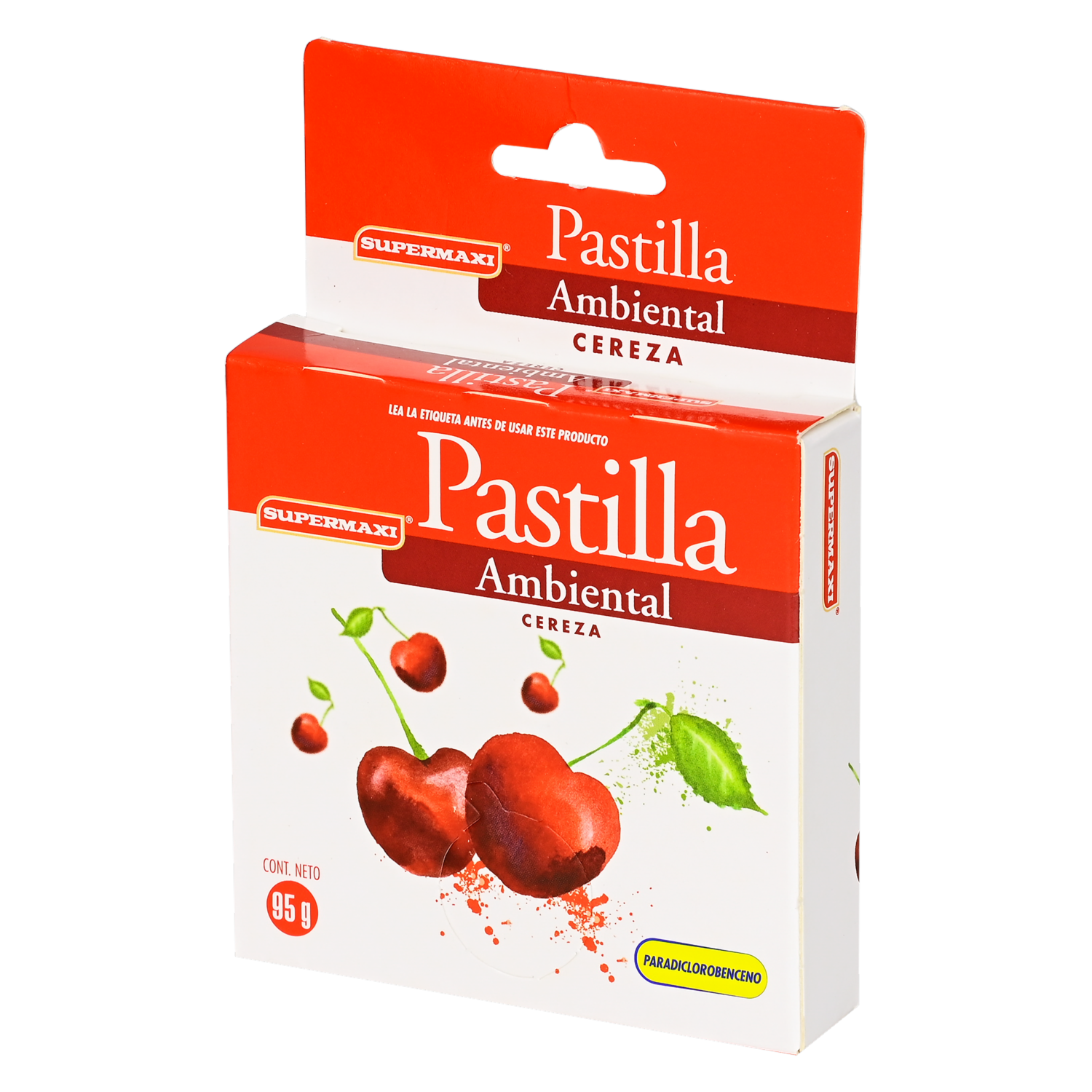Pastilla Ambiental Pastilla Fragancia A Cereza SUPERMAXI 95 G