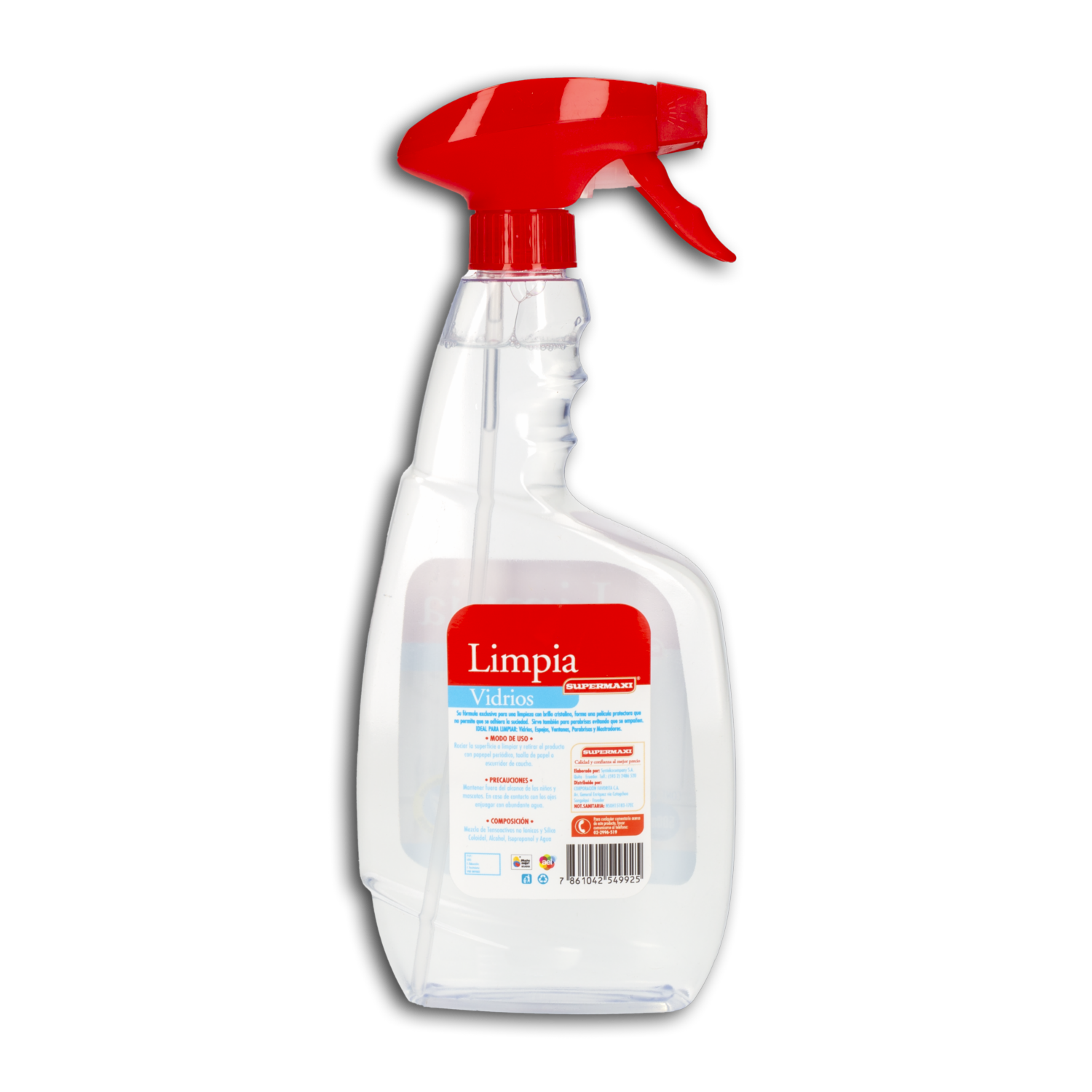 Limpiavidrios Liquido SUPERMAXI 500 Ml