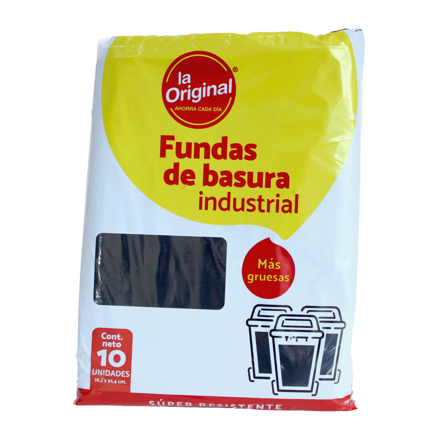 Fundas De Basura Industrial LA ORIGINAL Por 10 Uds