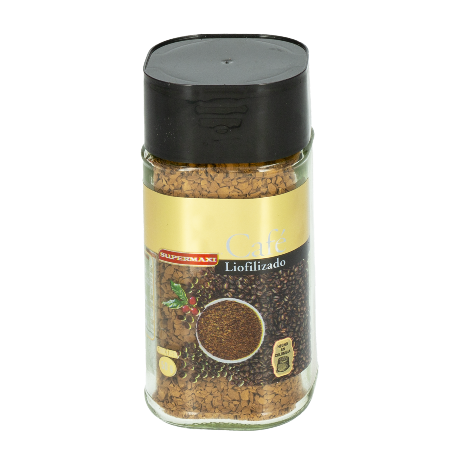 Café Instantáneo Liofilizado SUPERMAXI 50 G