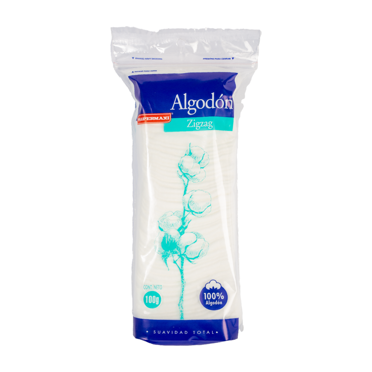 Algodón En Funda SUPERMAXI 100 g
