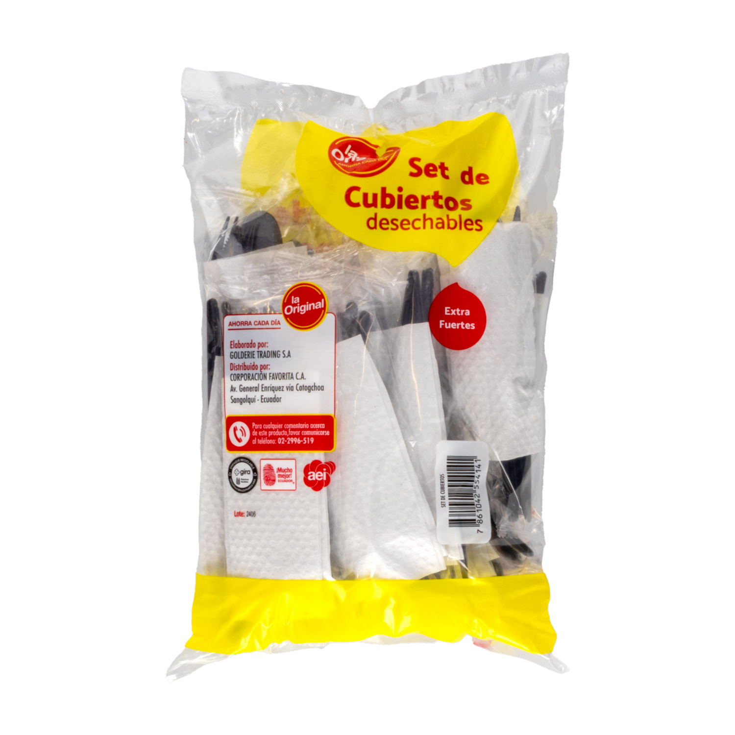 Set De Cubiertos LA ORIGINAL Por 20 Uds