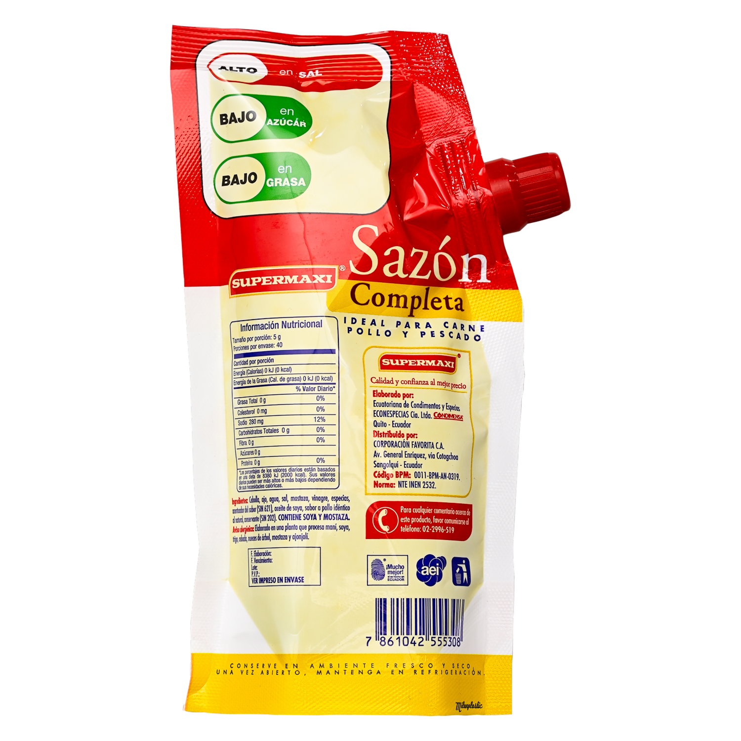 Sazonador Completo SUPERMAXI Doy Pack