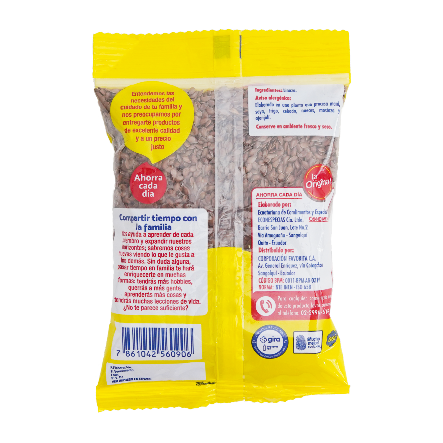 Linaza Natural LA ORIGINAL 100 G