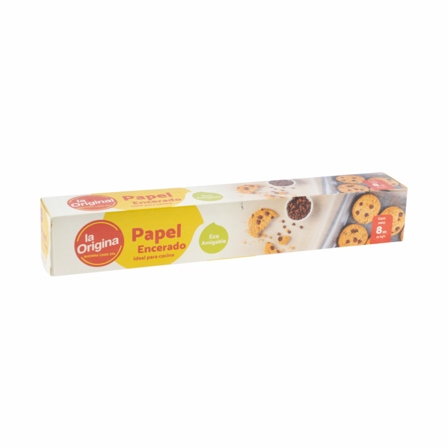 Papel Encerado LA ORIGINAL 8 Metros De Longitud Total