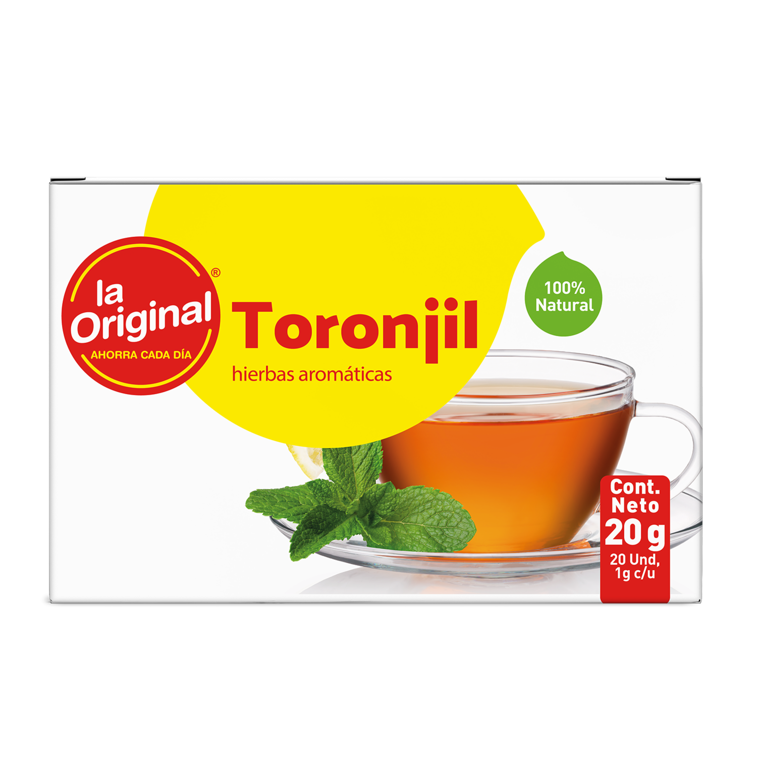 Toronjil Seco Infusión LA ORIGINAL 20 G