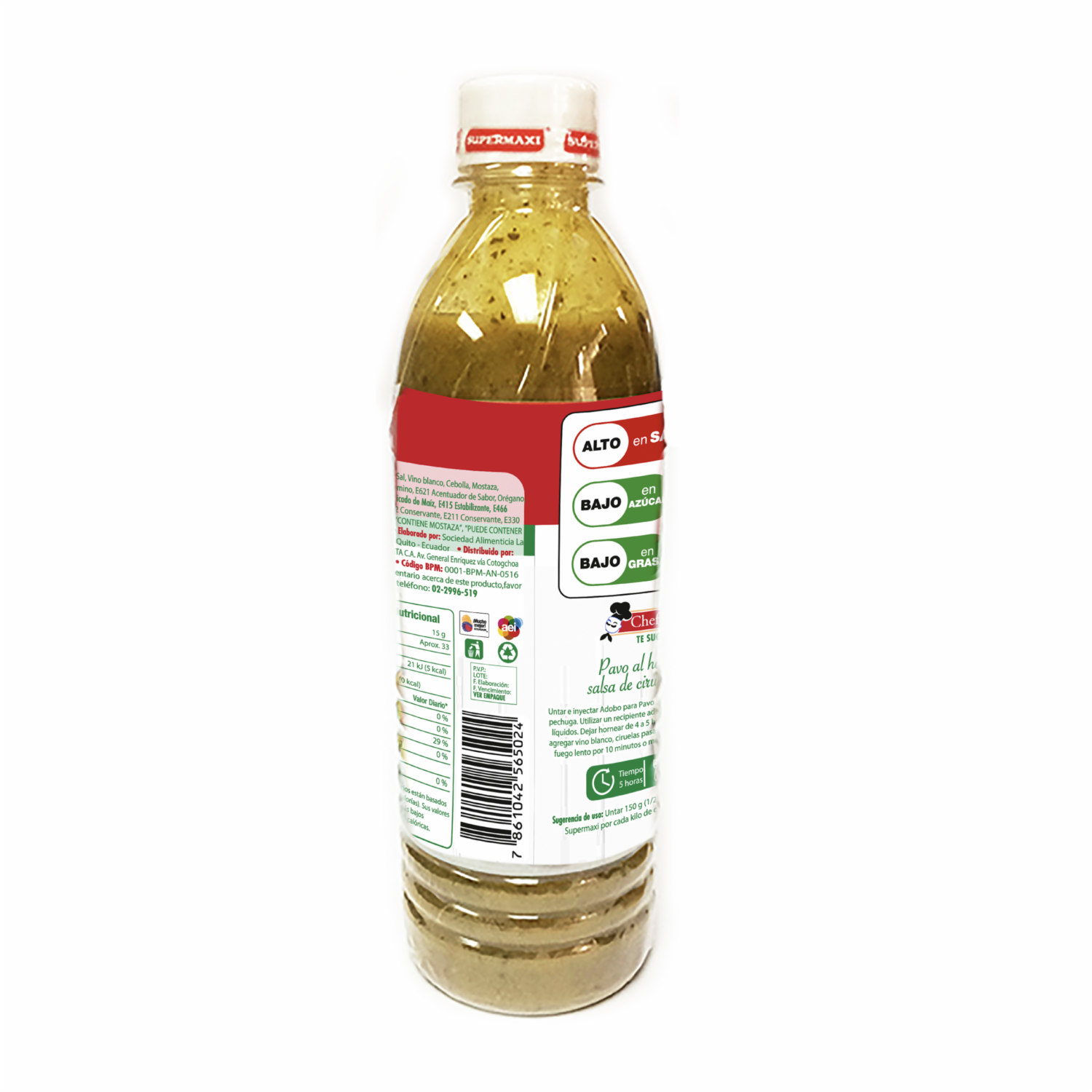 Adobo Para Pavo Contiene Vino SUPERMAXI 500 G