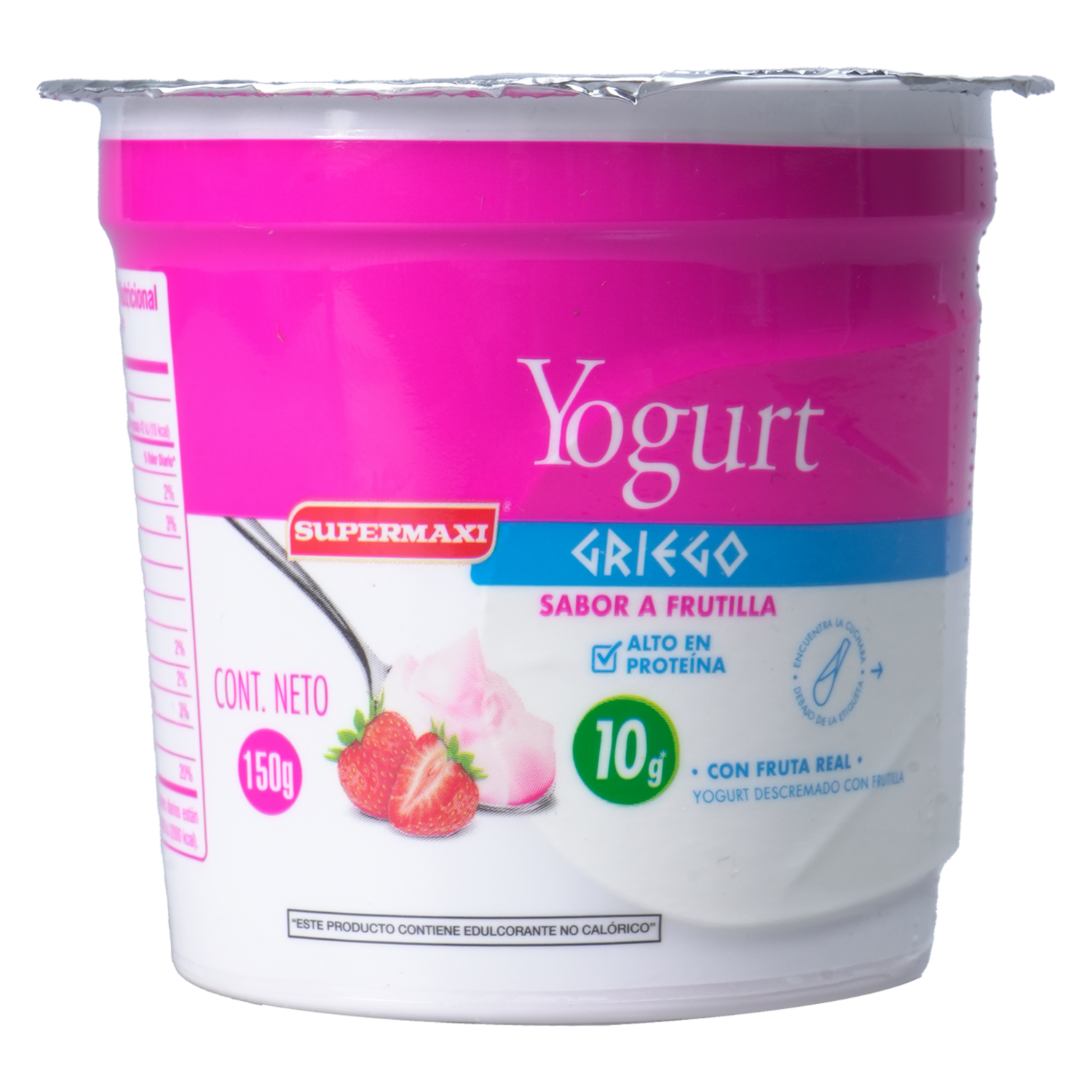 Yogurt Griego Frutilla SUPERMAXI 150 g