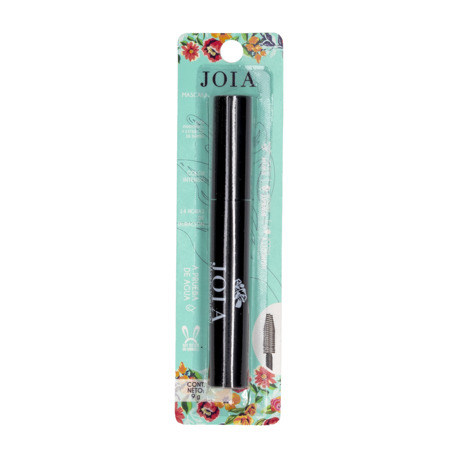 Máscara De Pestañas Waterproof Volume Color Negro JOIA Unidad