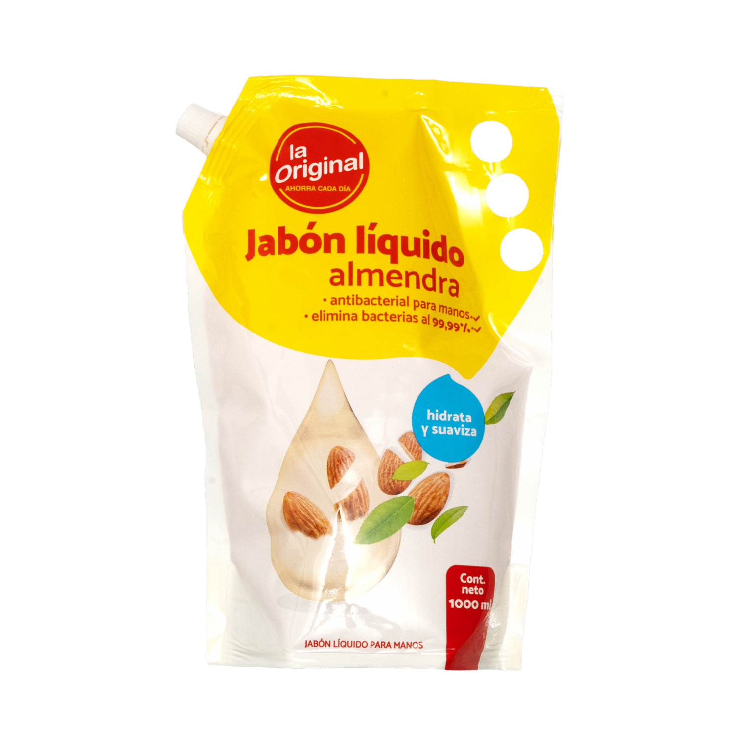 Jabón Líquido De Almendra LA ORIGINAL De 1000 Ml