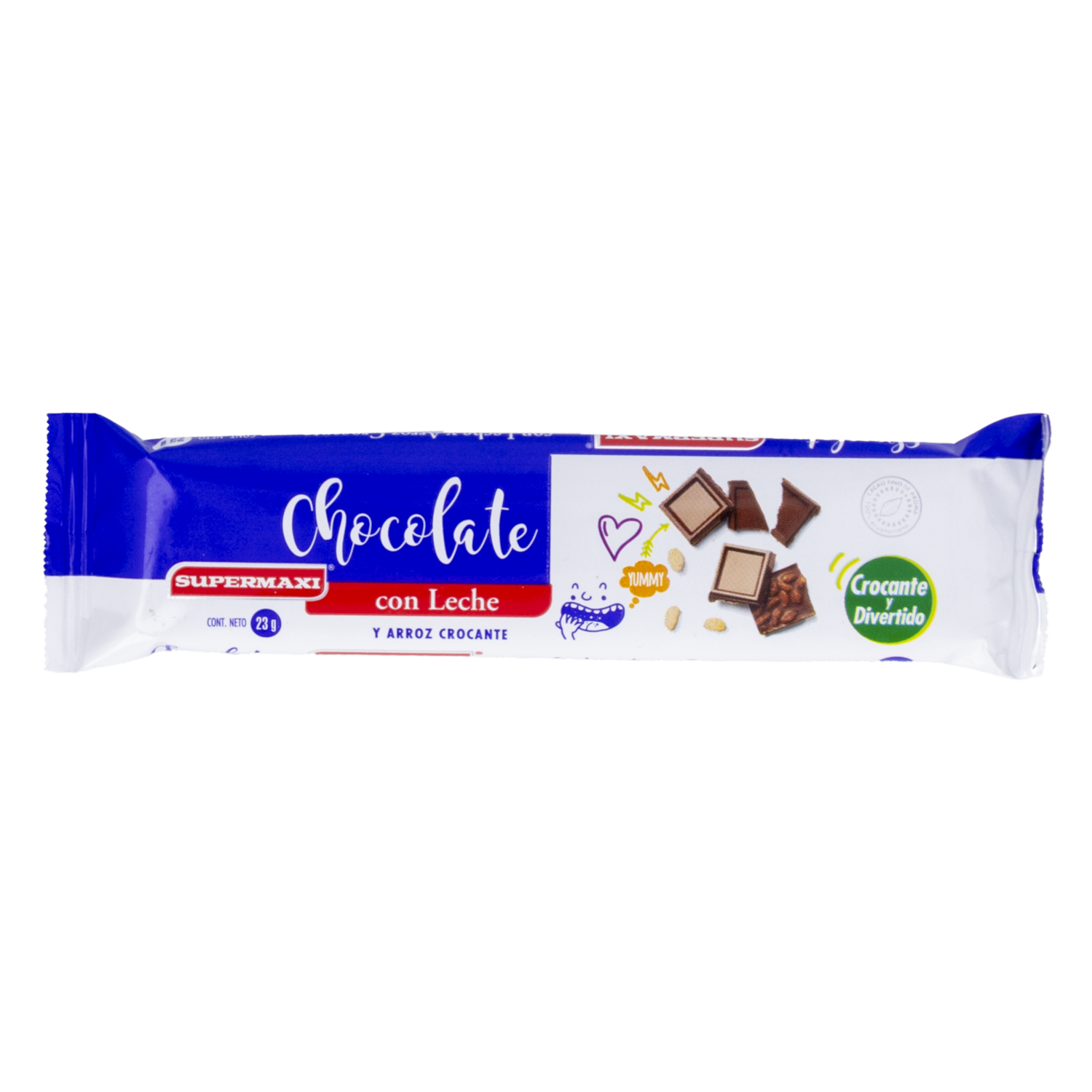 Chocolate Con Arroz Crocante SUPERMAXI 23 g