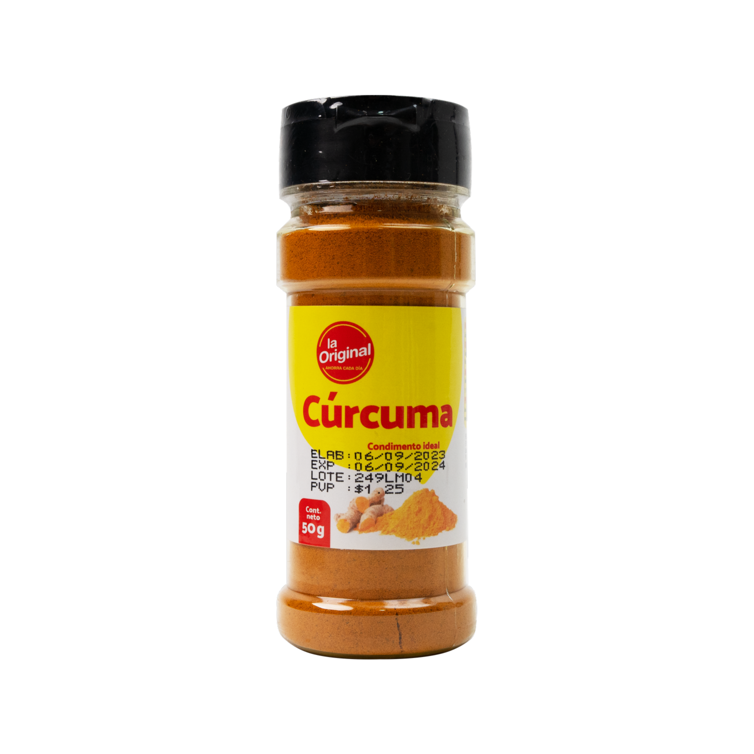 Cúrcuma Polvo LA ORIGINAL Frasco