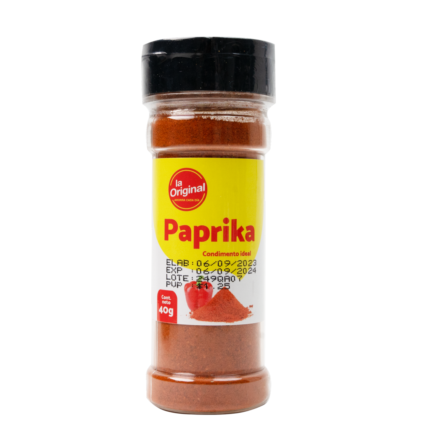 Paprika Polvo LA ORIGINAL Frasco