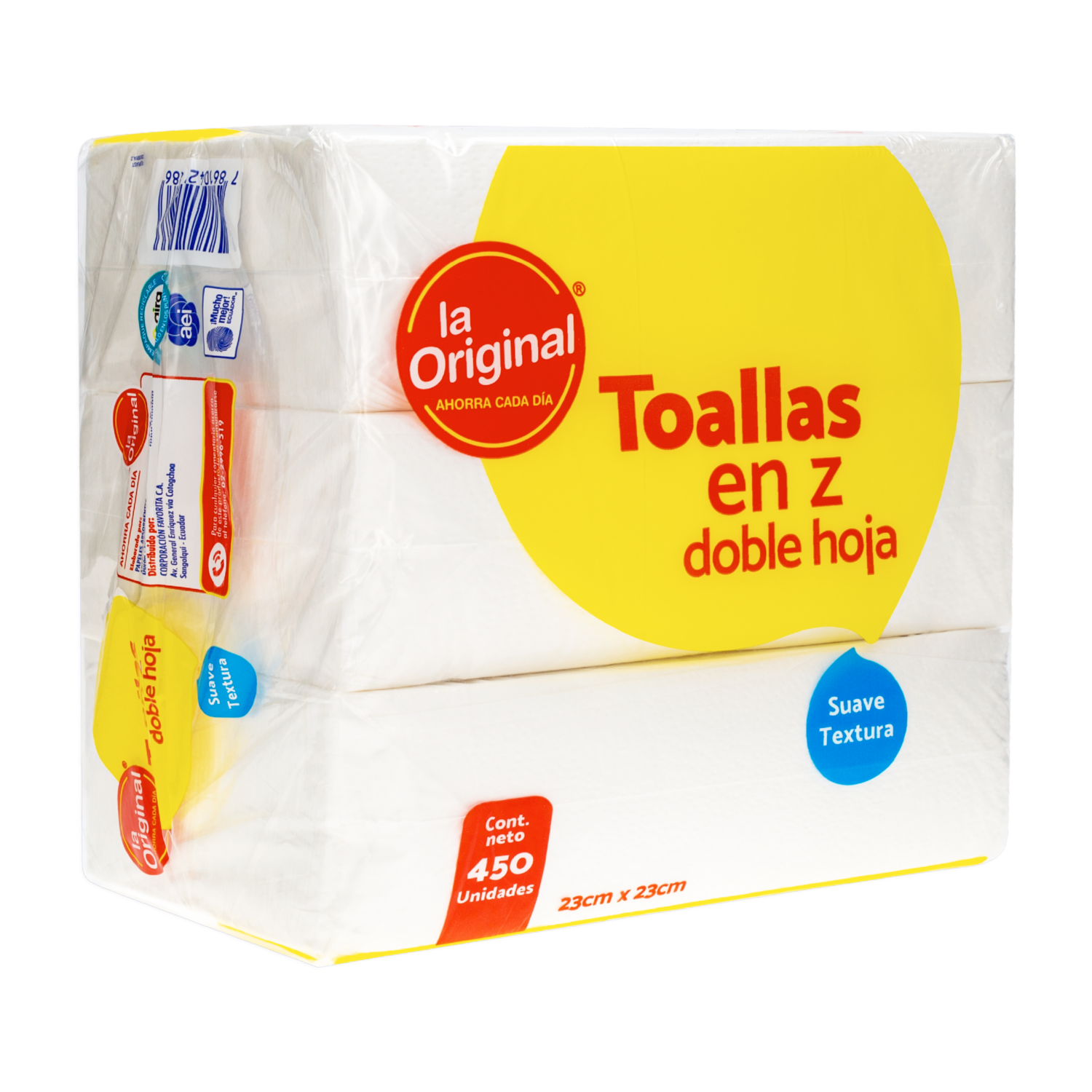 Toallas Multiusos En «Z» LA ORIGINAL 3 X 150 Uds