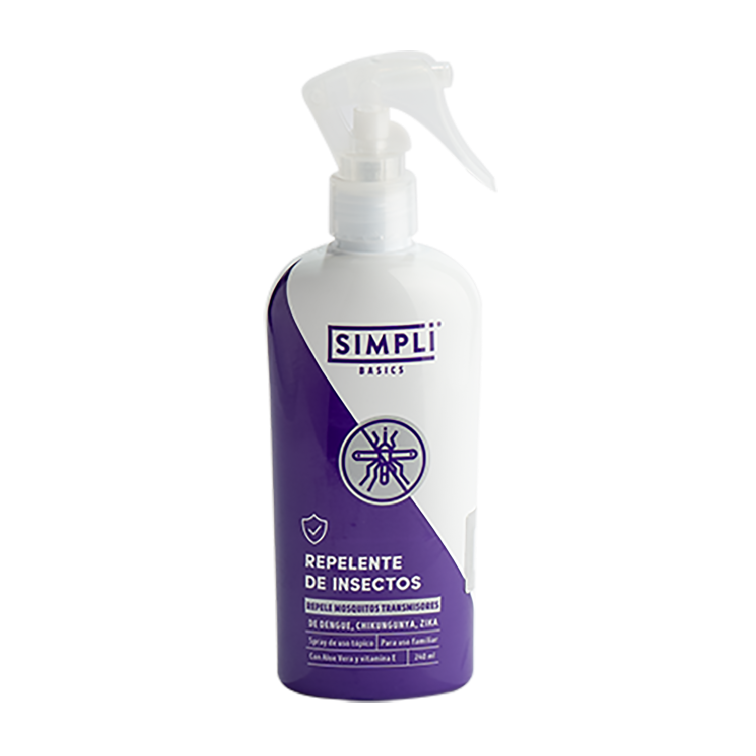 Repelente Basics SIMPLI 240 Ml