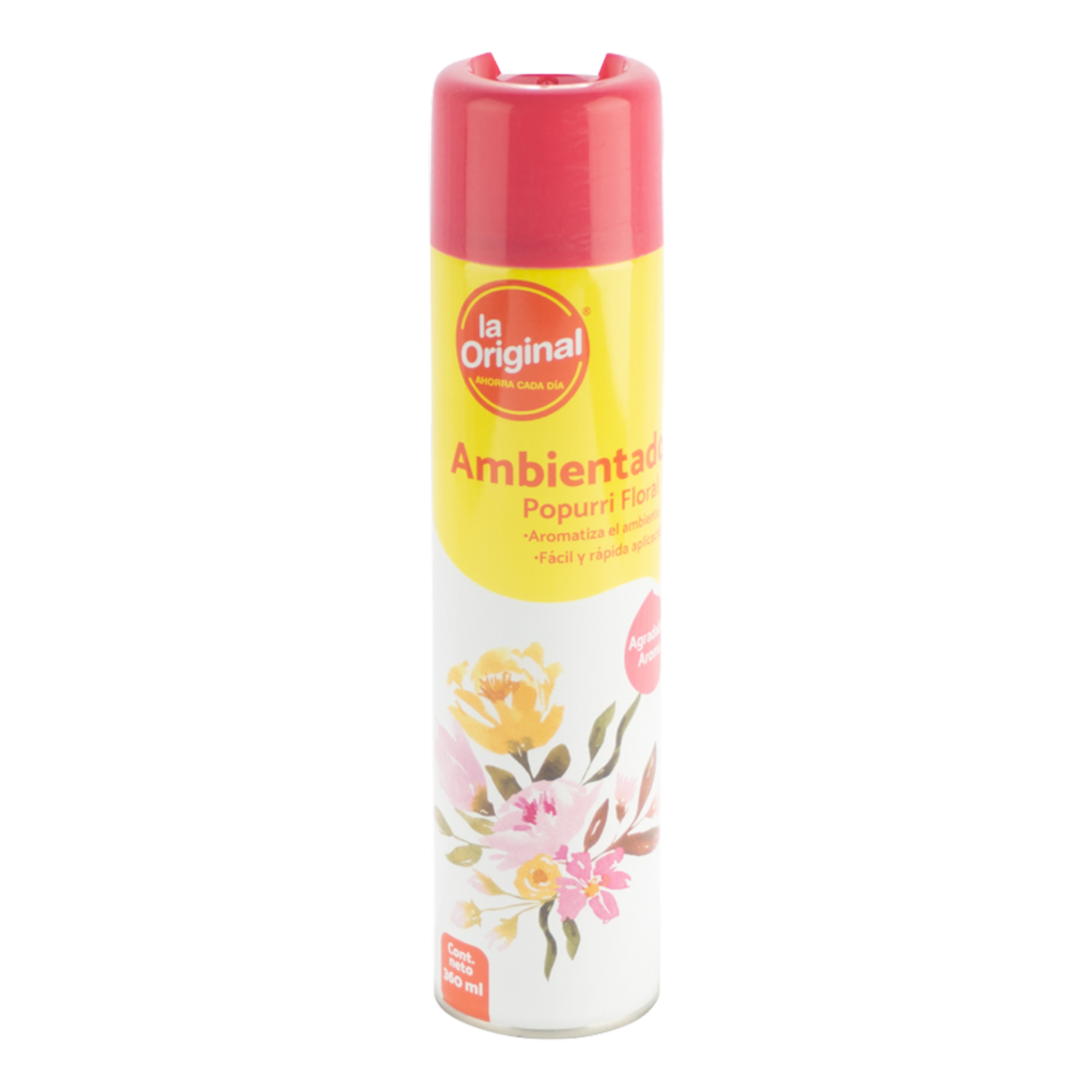 Aromatizante Ambiental Aroma A Floral LA ORIGINAL De 360 Ml