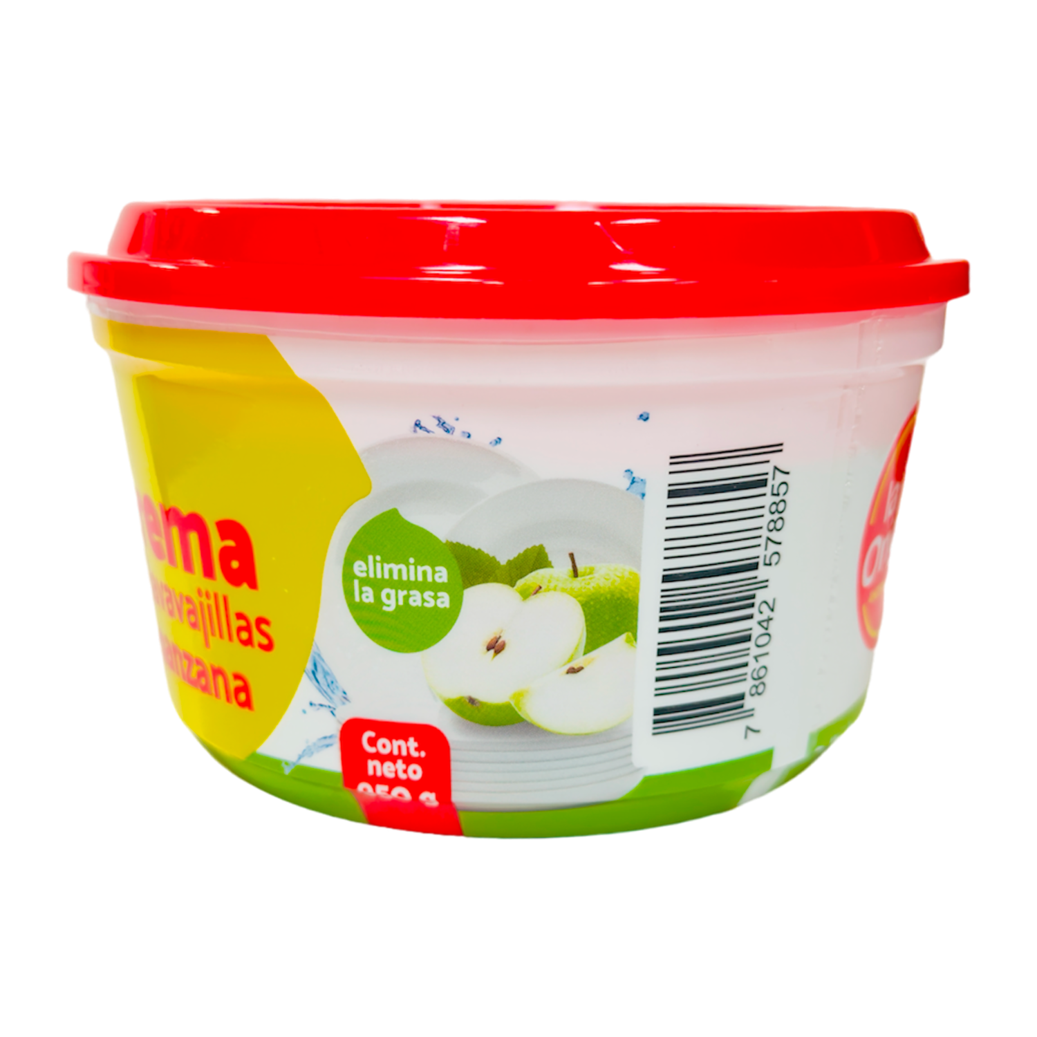 Lavavajillas En Crema Aroma Manzana Elimina La Grasa LA ORIGINAL 950 G