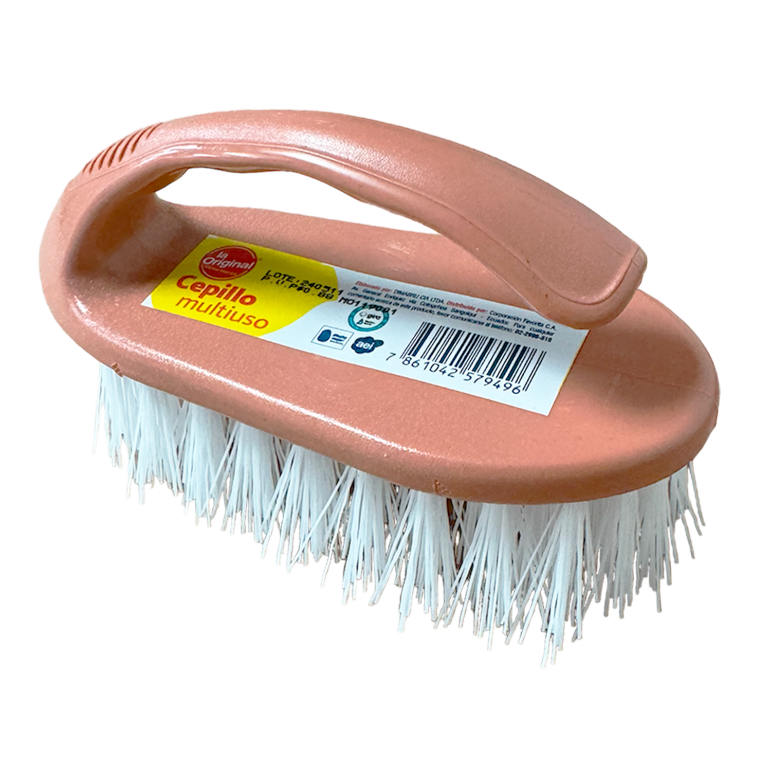 Cepillo Multiusos Tipo Plancha Fibras Resistentes LA ORIGINAL Unidad