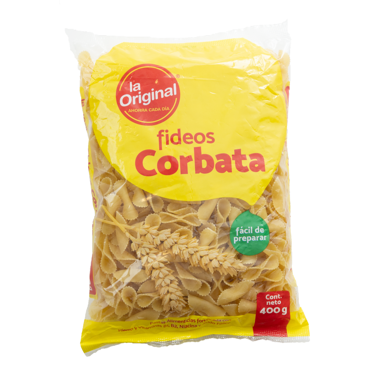 Fideo Corbata LA ORIGINAL 400 G