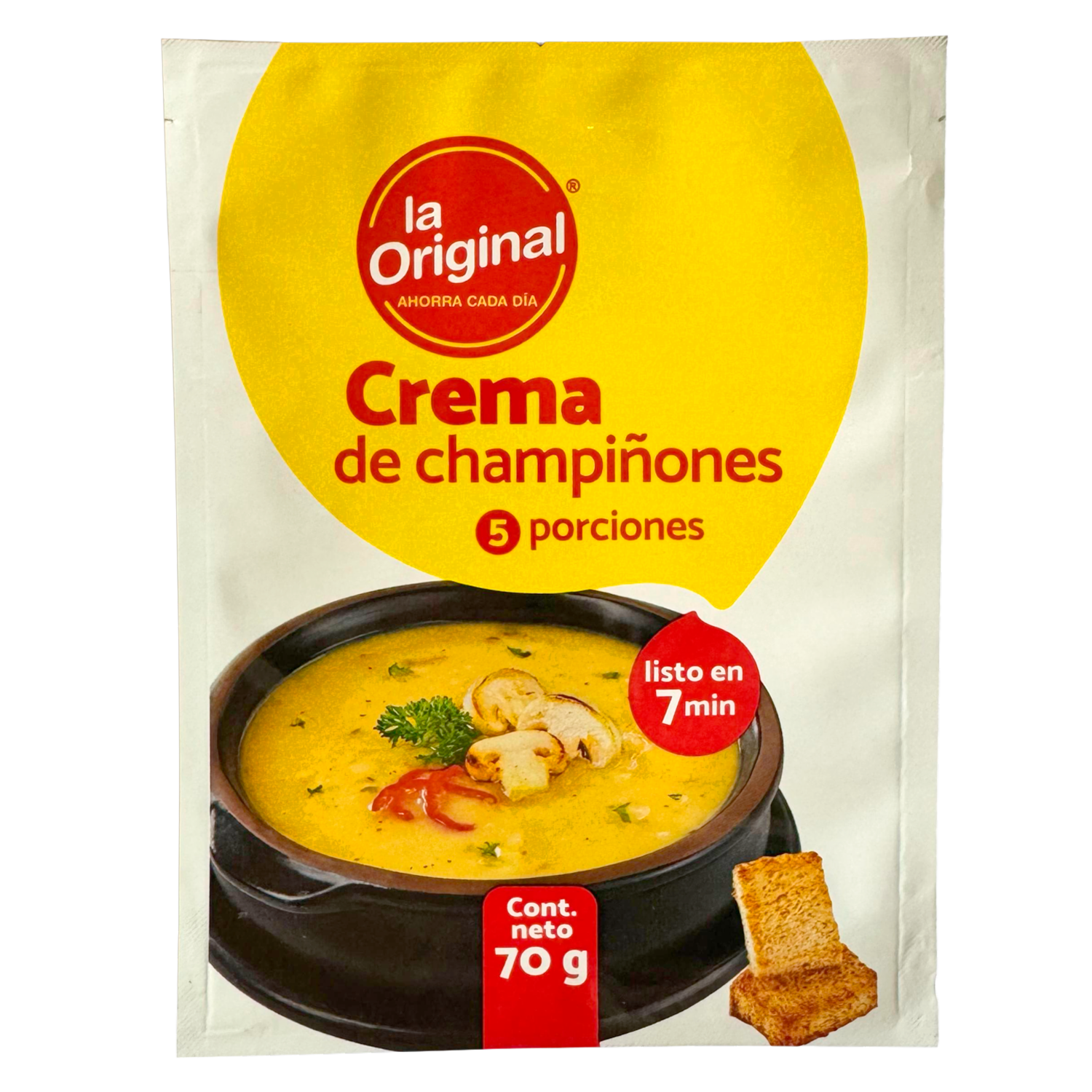 Crema Instantánea De Champiñones LA ORIGINAL 70 G