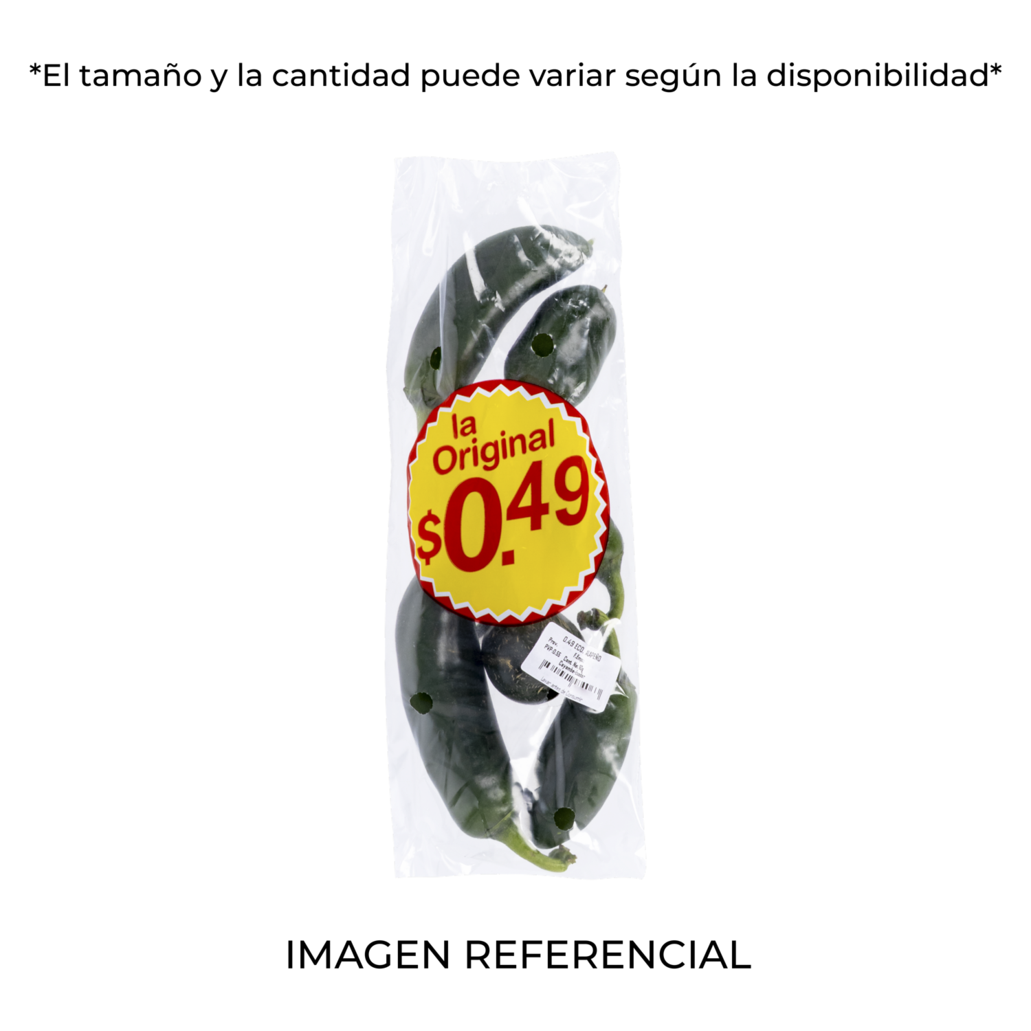 Jalapeño Fresco LA ORIGINAL 160 G