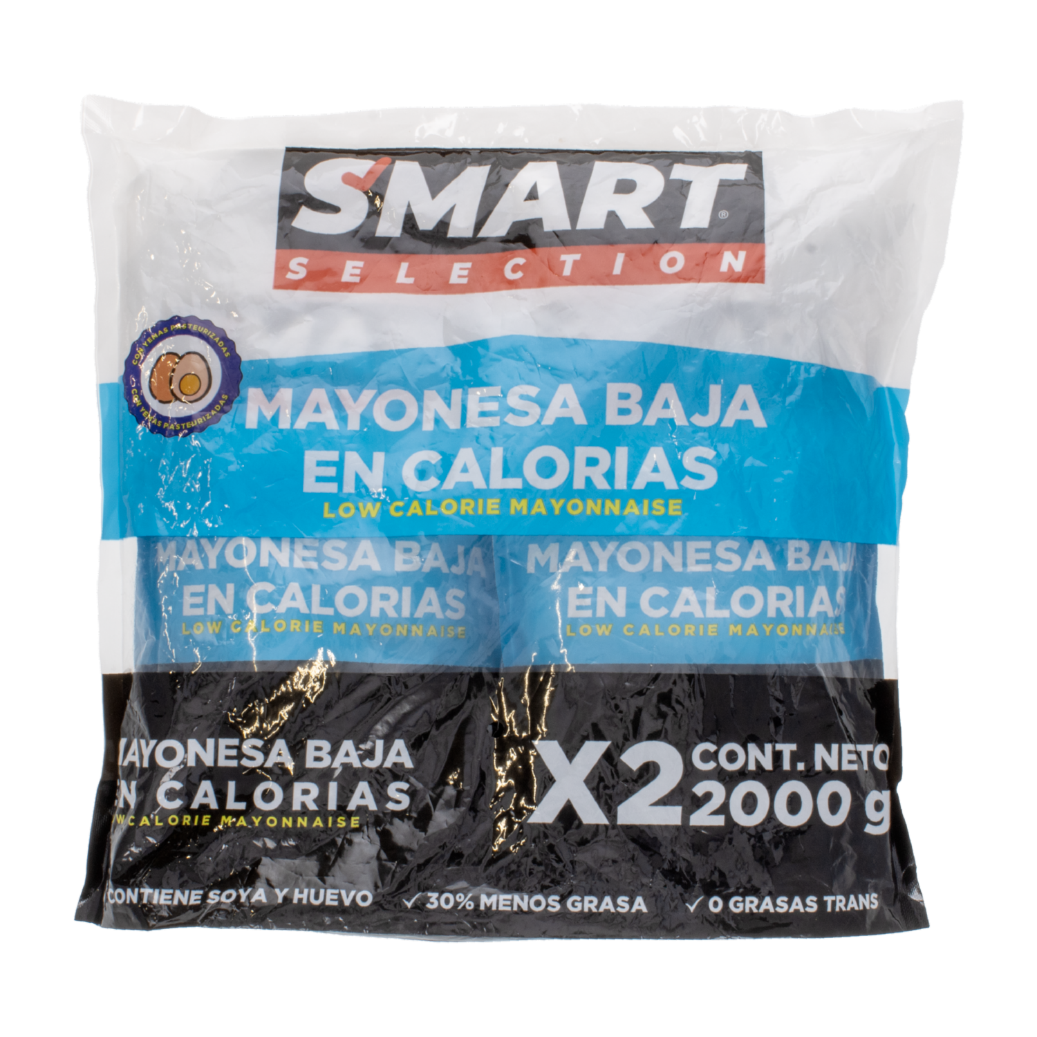 Mayonesa Baja En Calorías SMART SELECTION Pack X2 X 1000 G