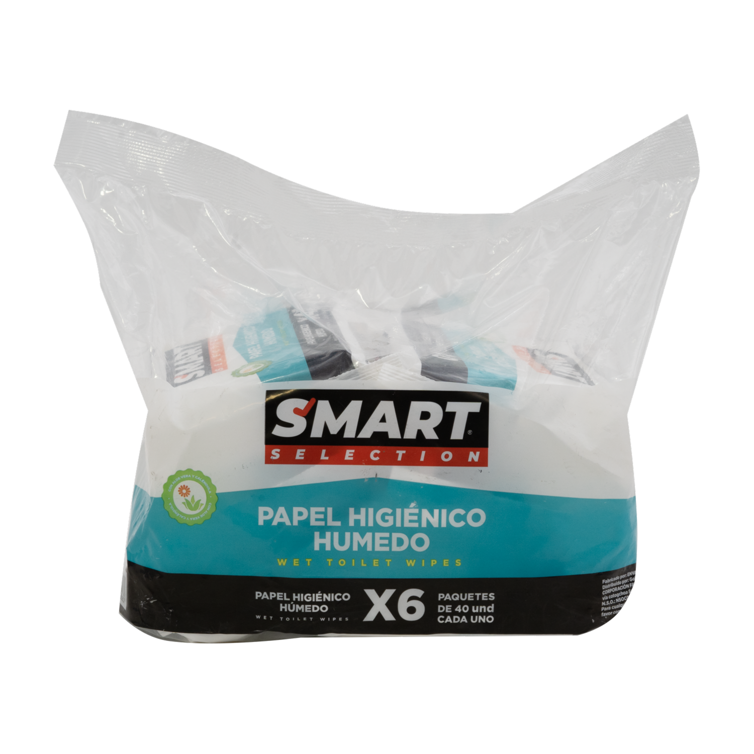 Papel Higiénico Húmedo SMART SELECTION X 6 Uds