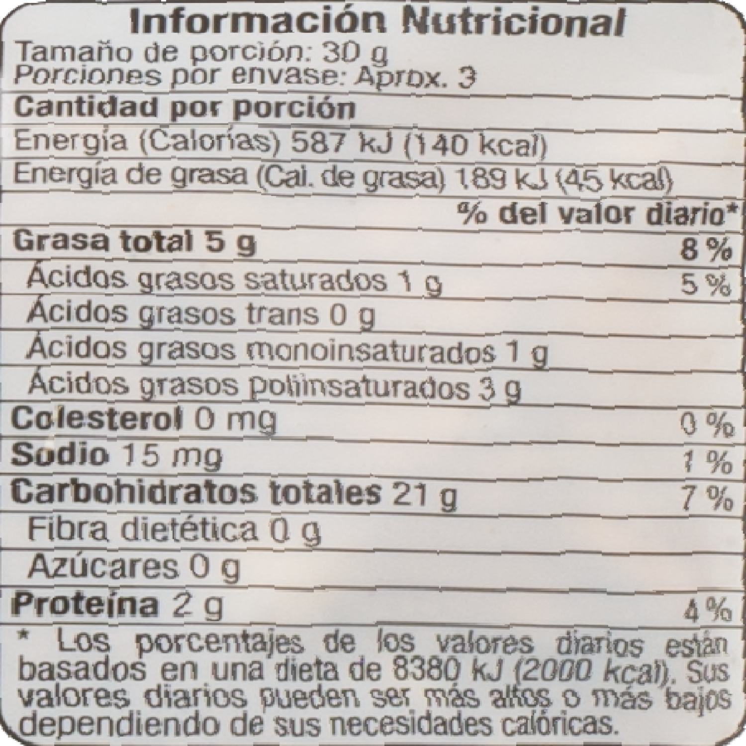 Tostado Con Chile Y Limón EL ARTESANAL Doypack 100 G