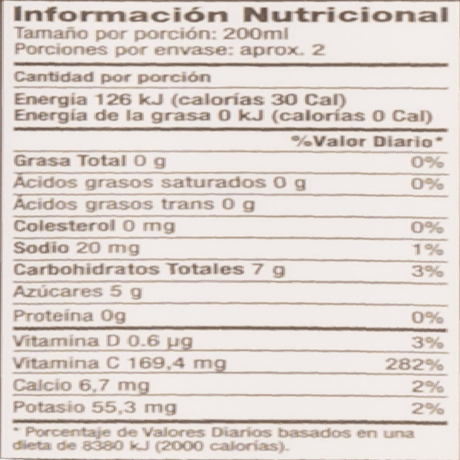 Té Frio De Manzanilla Y Cedrón Con Frutos Tropicales ESY 400 Ml
