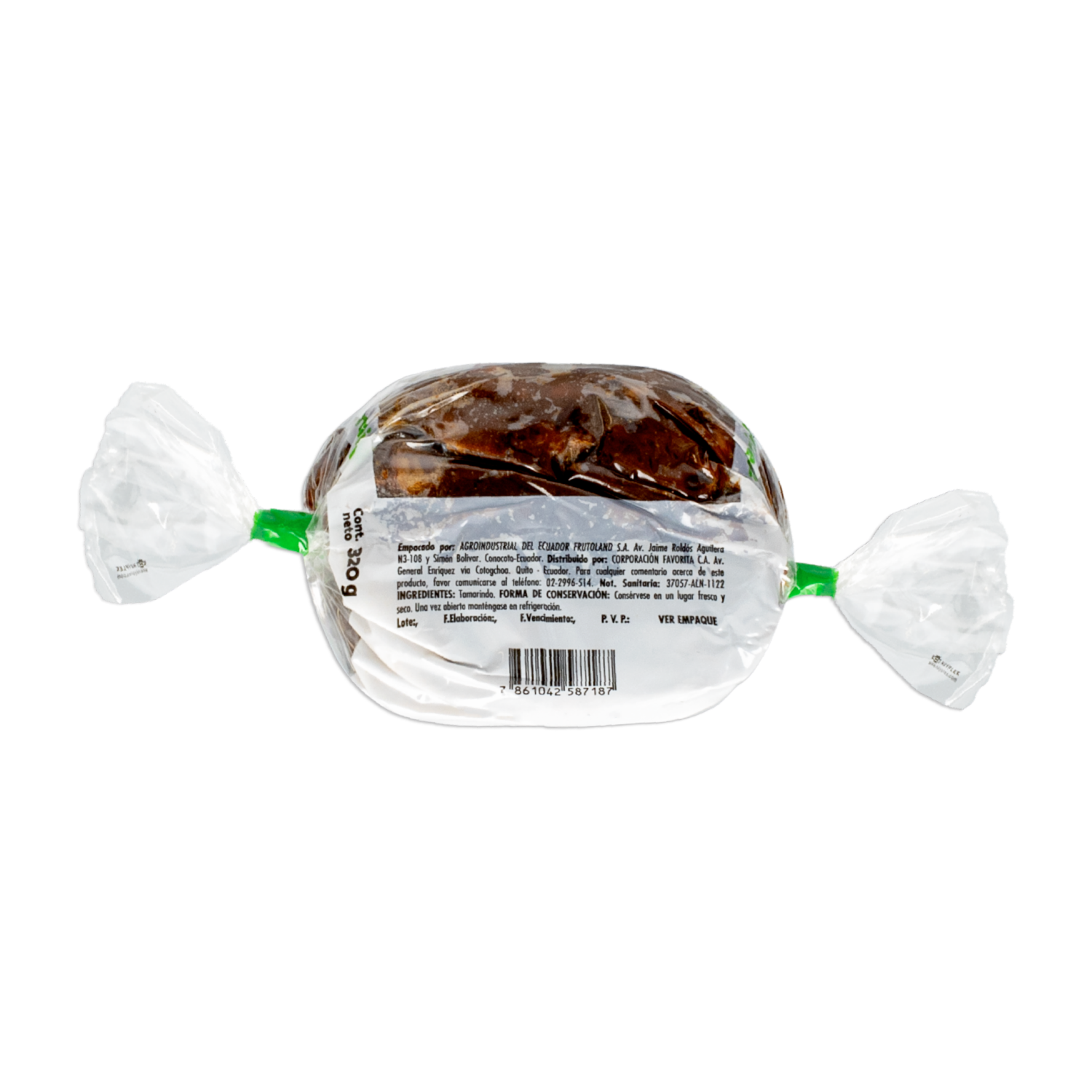 Tamarindo Fresco Sin Cascara EL ARTESANAL 320 G