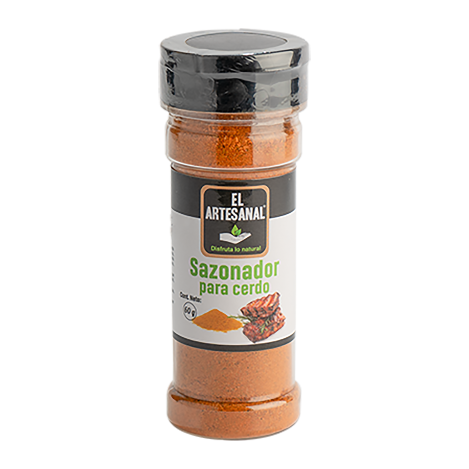 Sazonador Para Carne De Cerdo En Frasco EL ARTESANAL 60 G