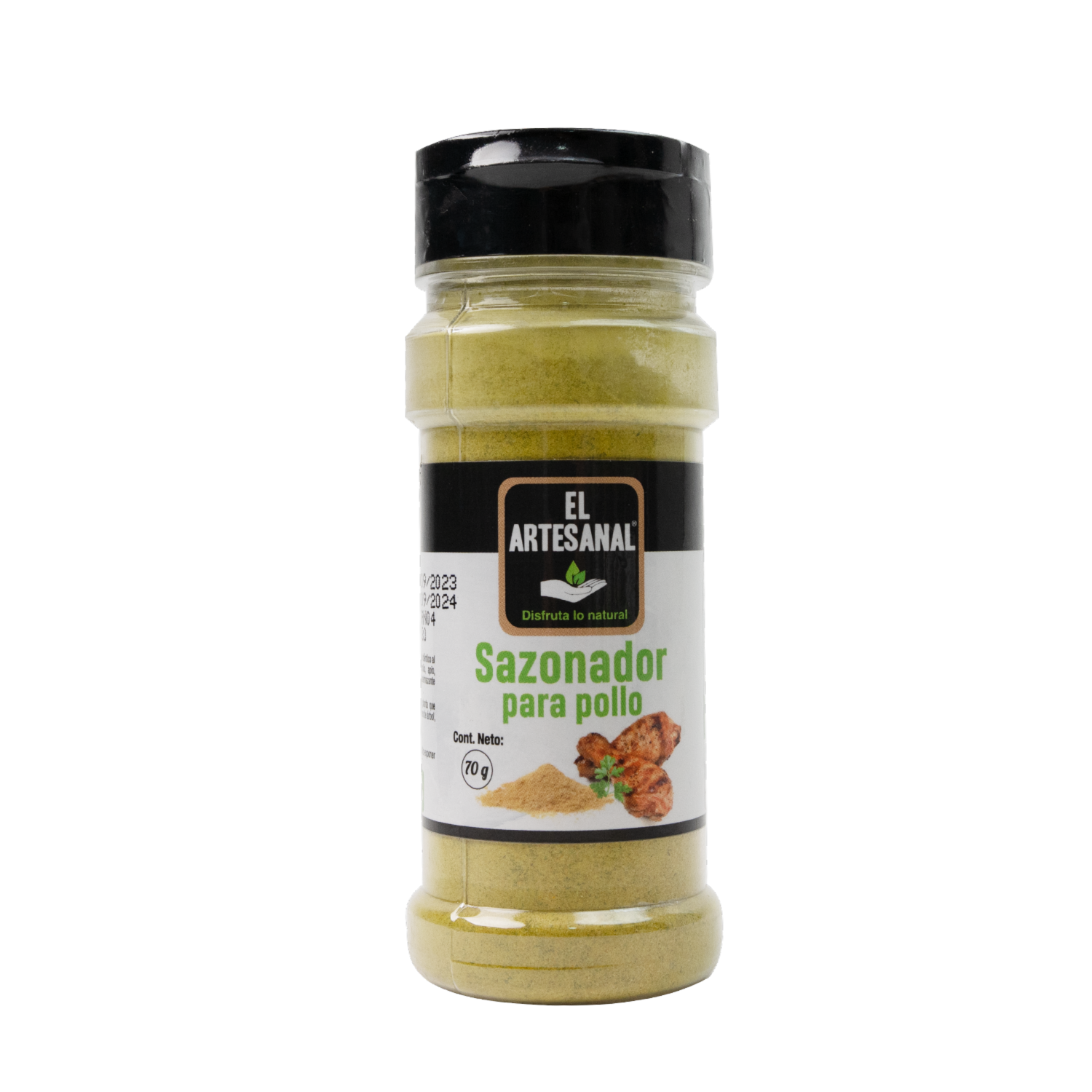 Sazonador Para Carne De Pollo En Frasco EL ARTESANAL 70G