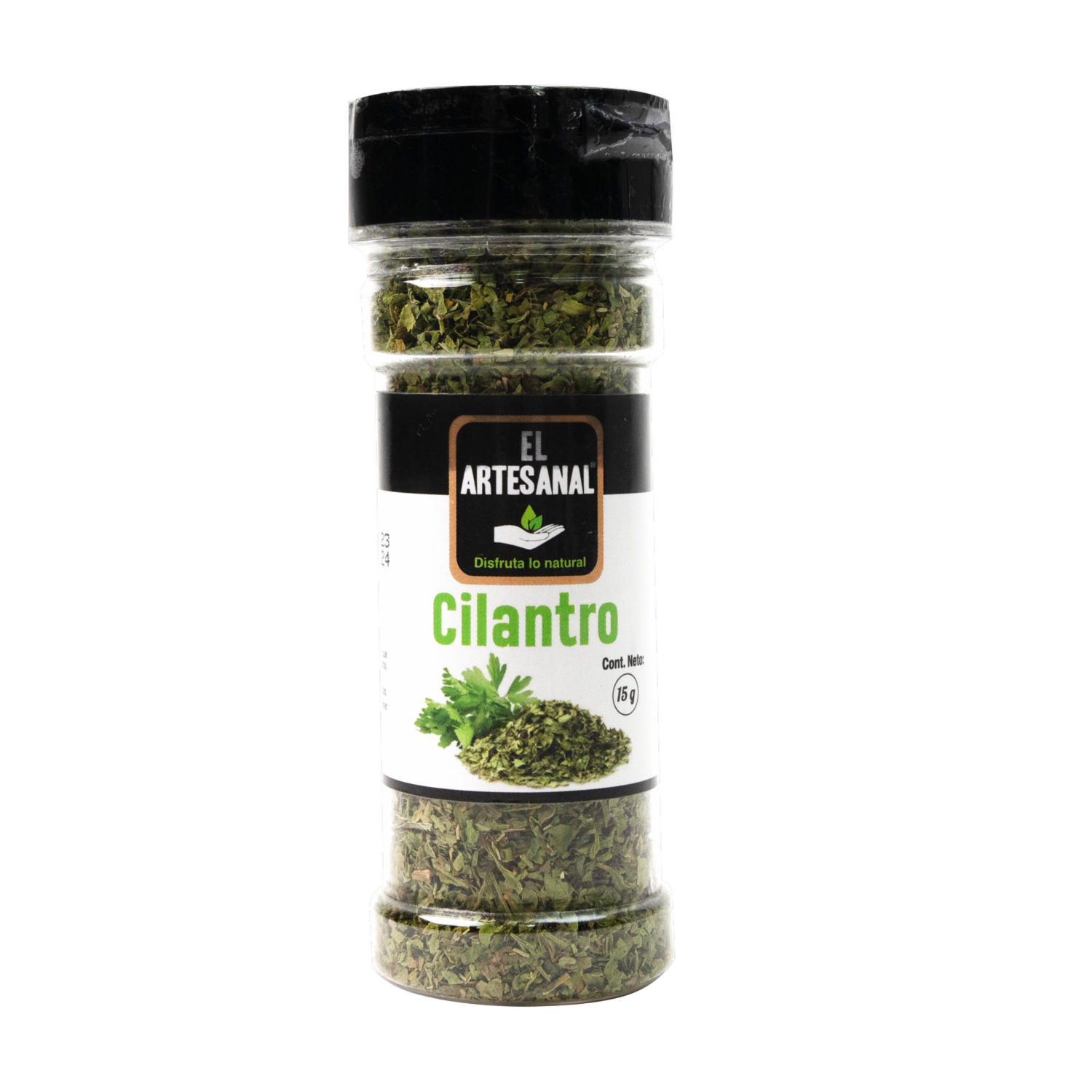 Cilantro Natural En Frasco EL ARTESANAL 15 G