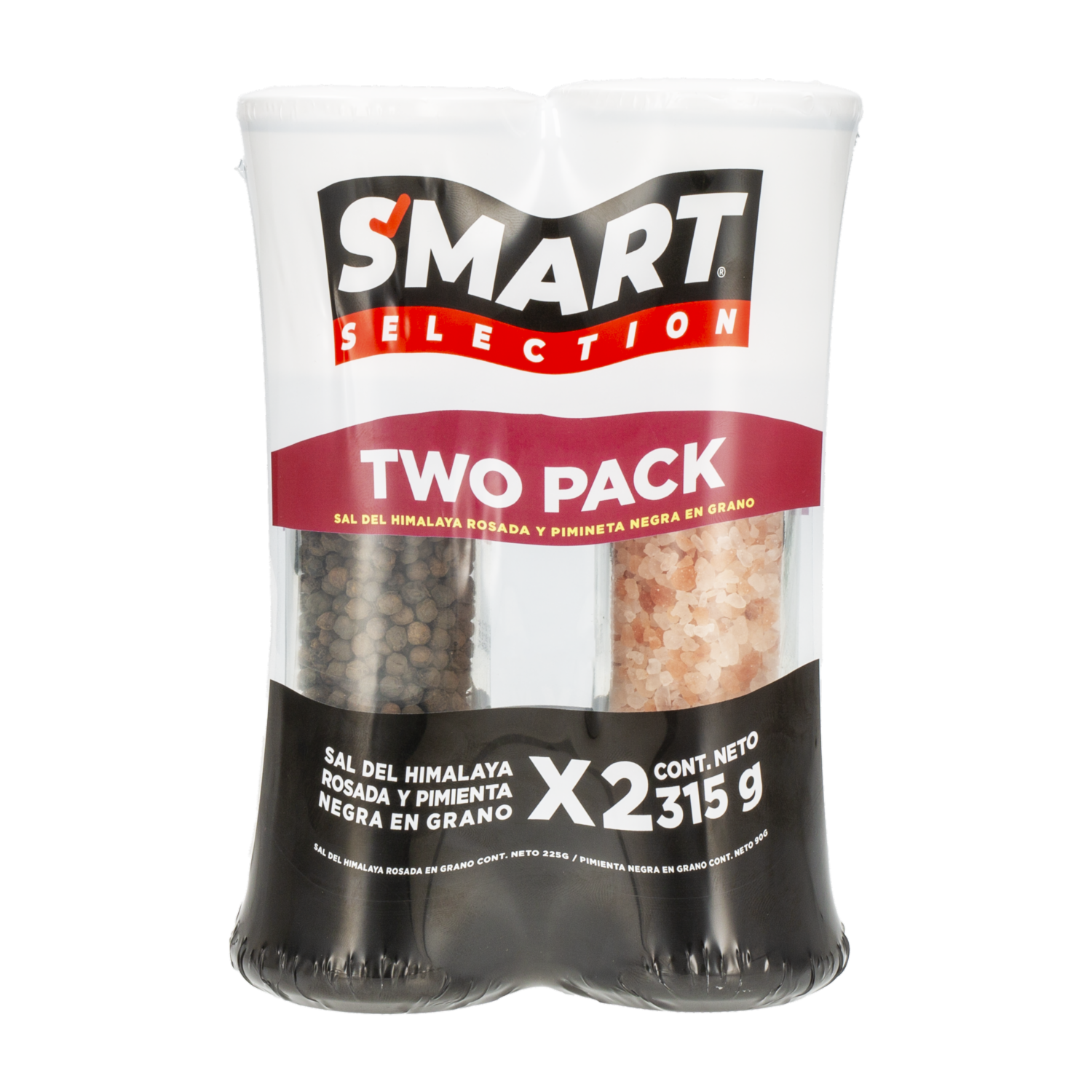 Sal Y Pimienta En Grano Pack SMART SELECTION 315 G