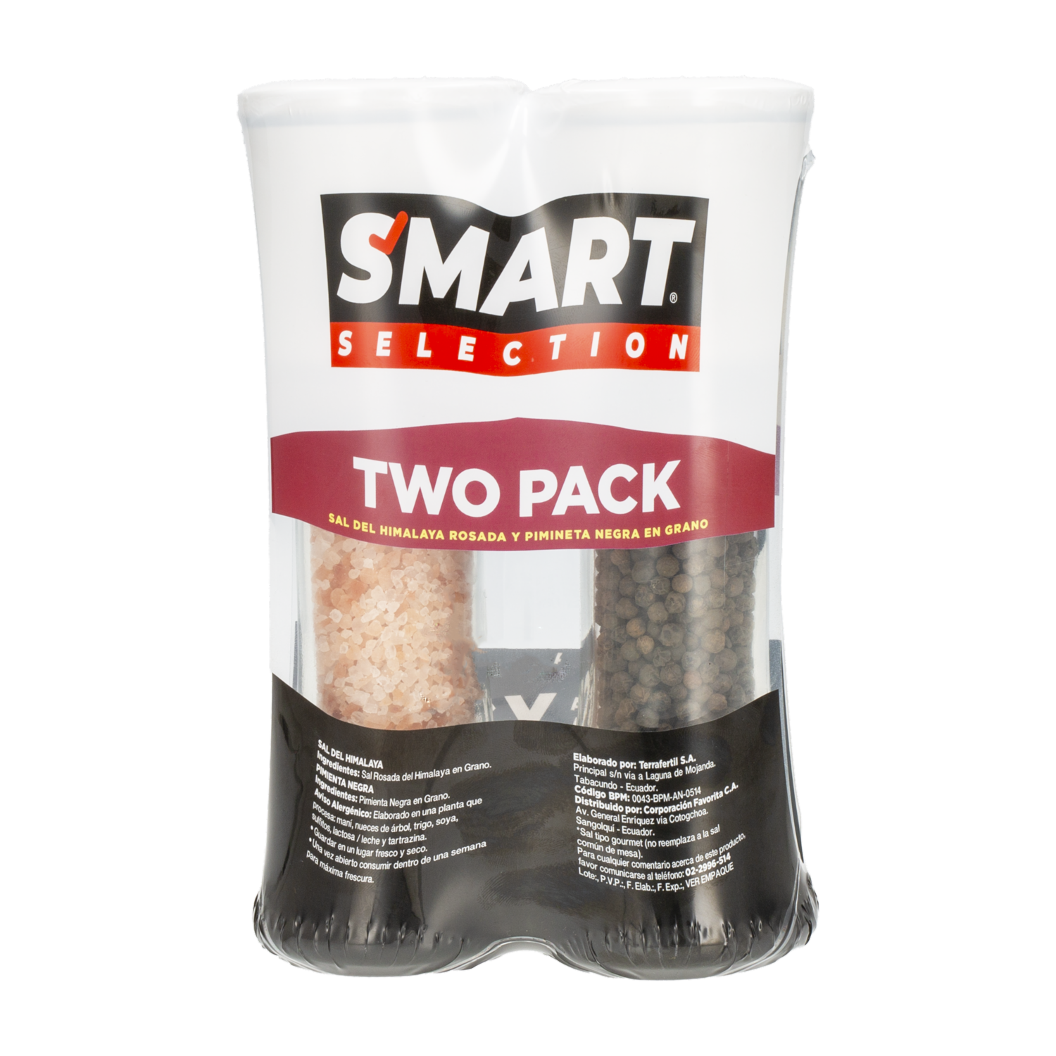 Sal Y Pimienta En Grano Pack SMART SELECTION 315 G