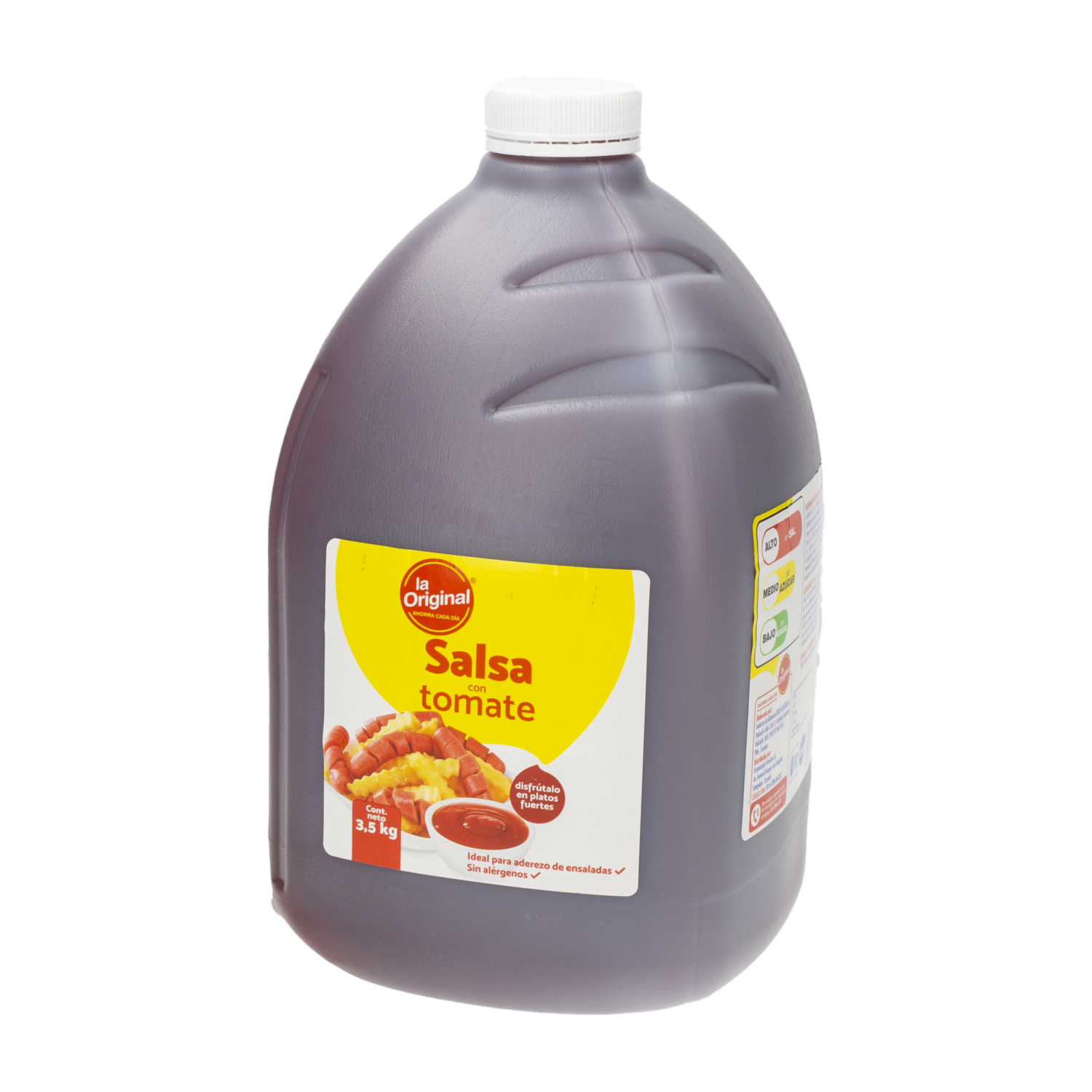 Salsa De Tomate Natural LA ORIGINAL 3 500 G