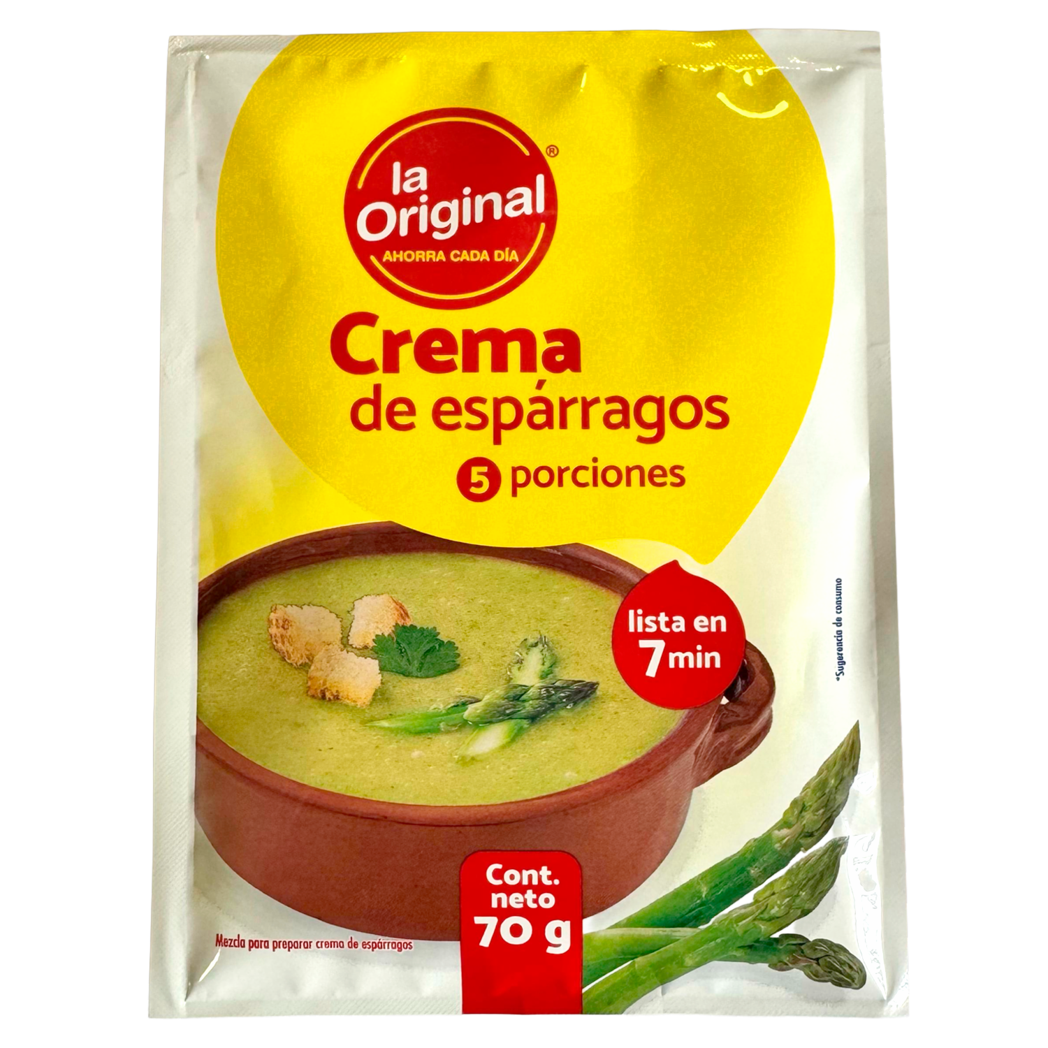Crema Instantánea De Champiñones LA ORIGINAL 70 G