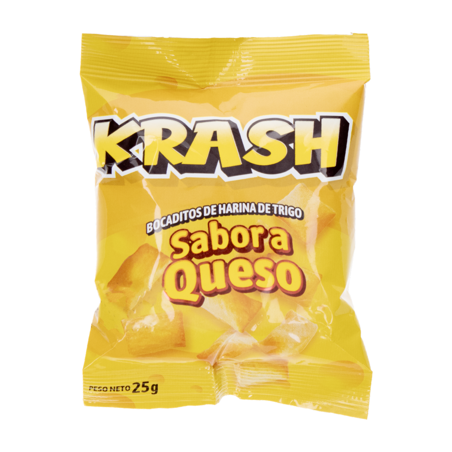 Bocaditos De Trigo Sabor A Queso KRASH 25 G
