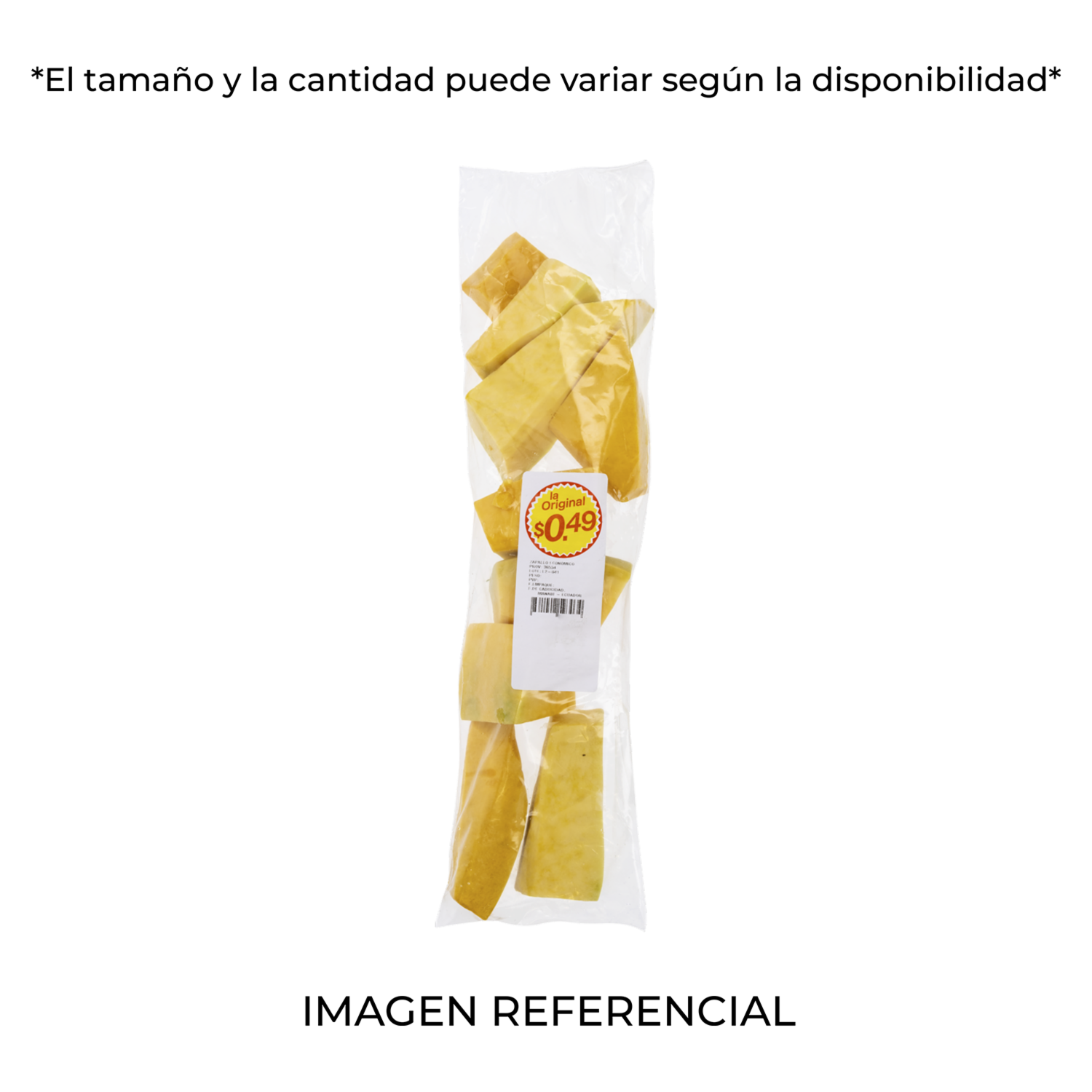 Zapallo En Cuadros LA ORIGINAL 450 G