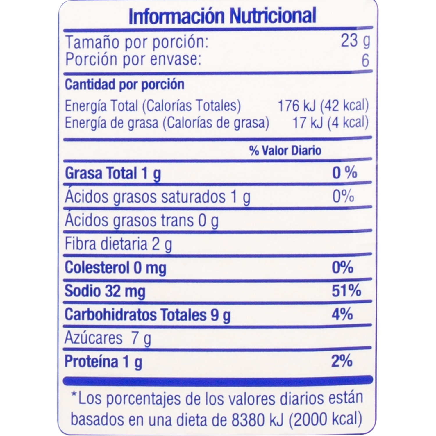 Barra De Cereal Sabor A Frutos Rojos LA ORIGINAL 138 G