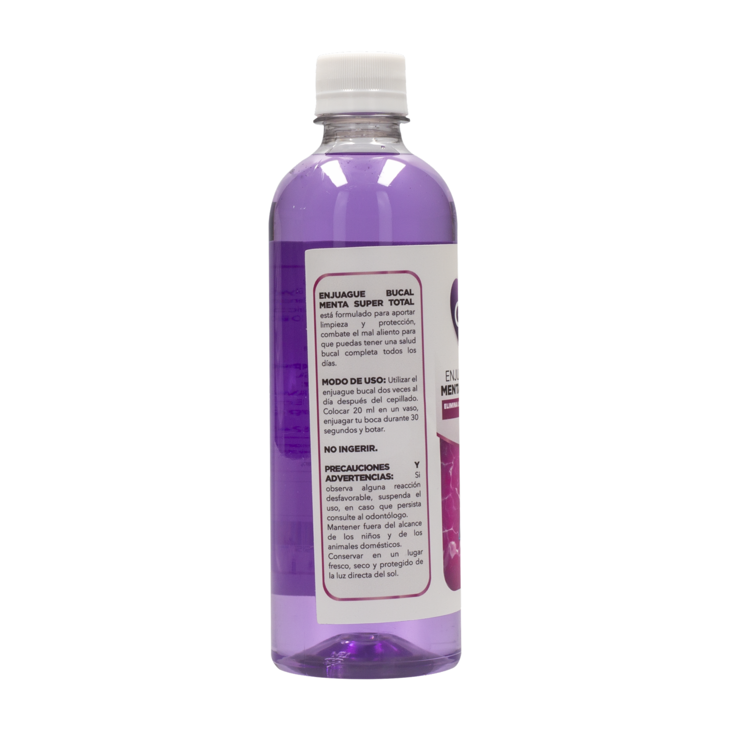 Enjuague  Bucal Sabor Menta Super Total GAMA 500 Ml