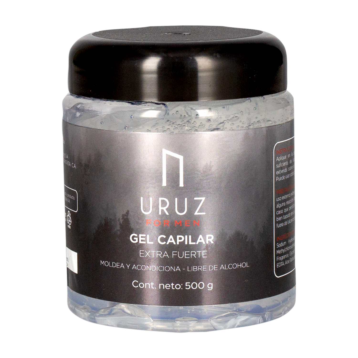 Gel De Cabello Extra fuerte URUZ 500 G