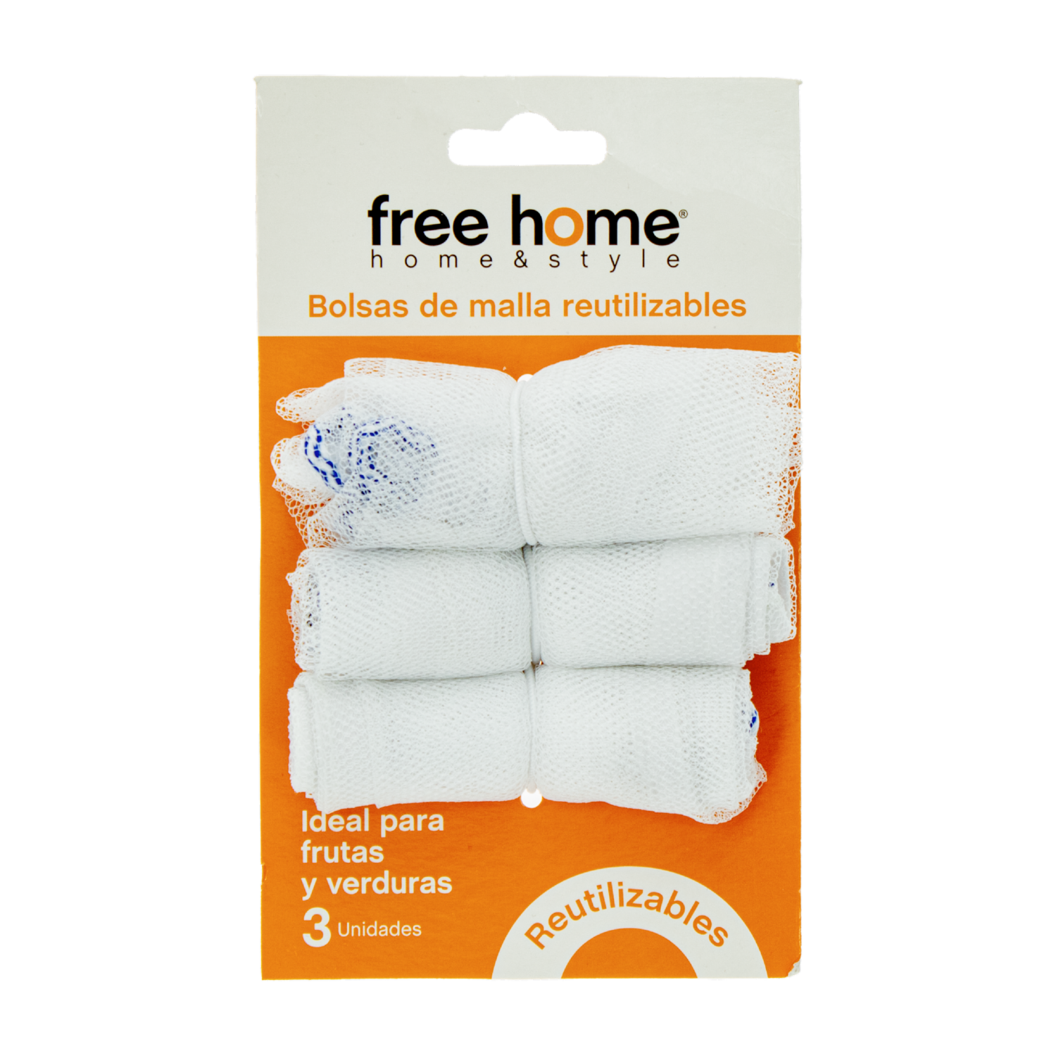 Set De Bolsas Para Frutas Y Verduras FREE HOME X 3 Uds