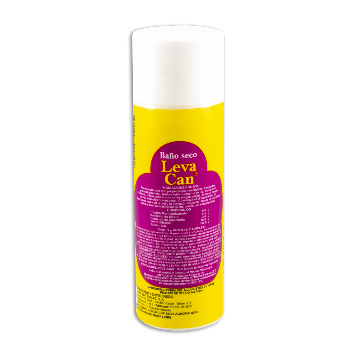 Baño Seco De Mascotas LEVACAN 100 G