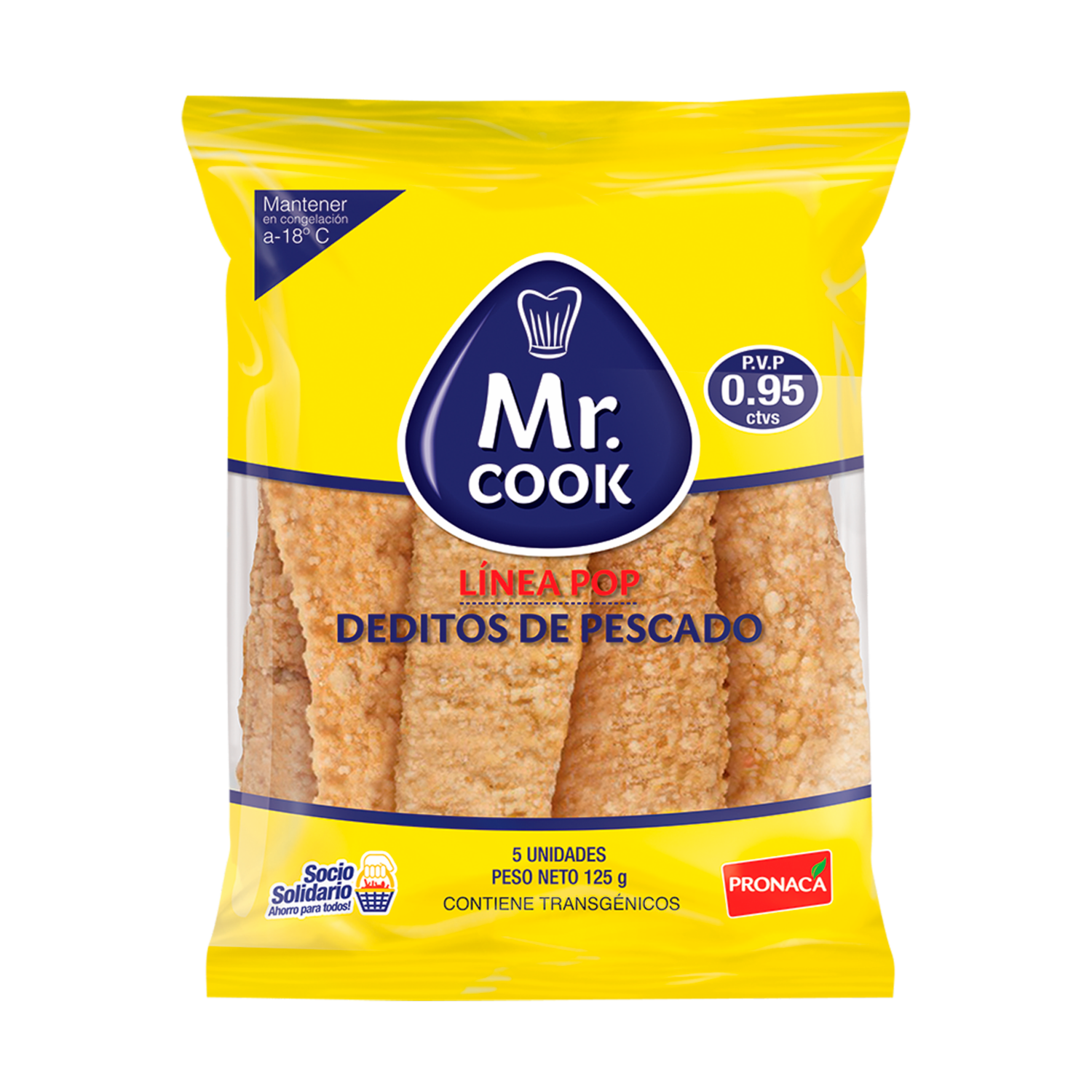Deditos De Pescado MR. COOK 125 G