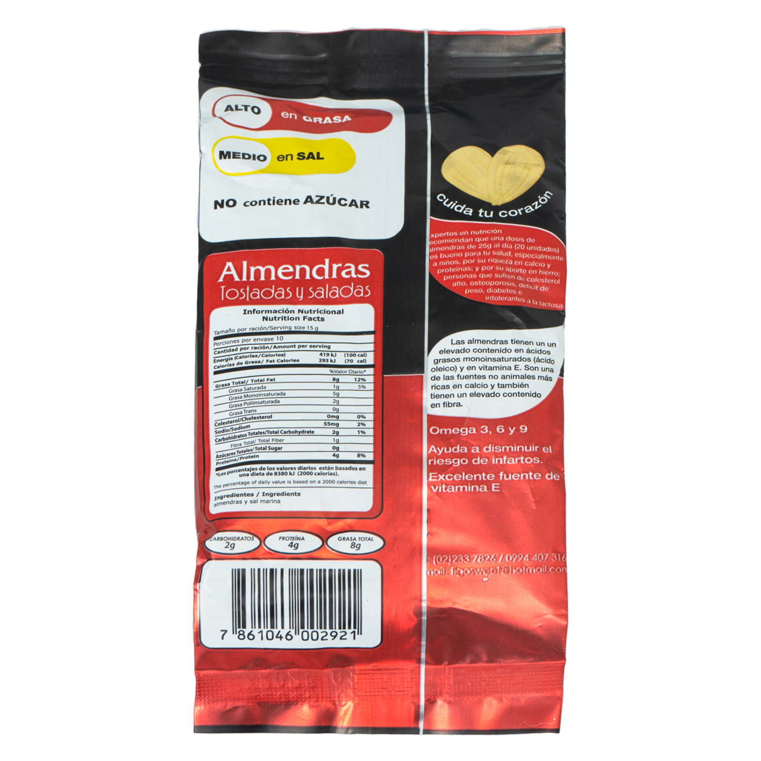 Almendras Peladas BONANZA 150 g