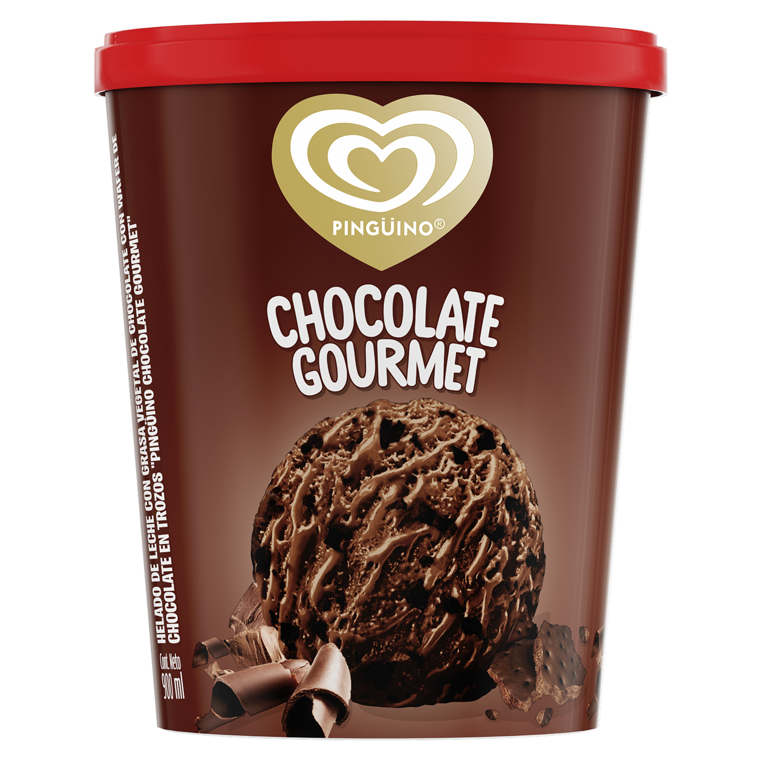 Helado Chocolate Gourmet PINGÜINO 900 Ml