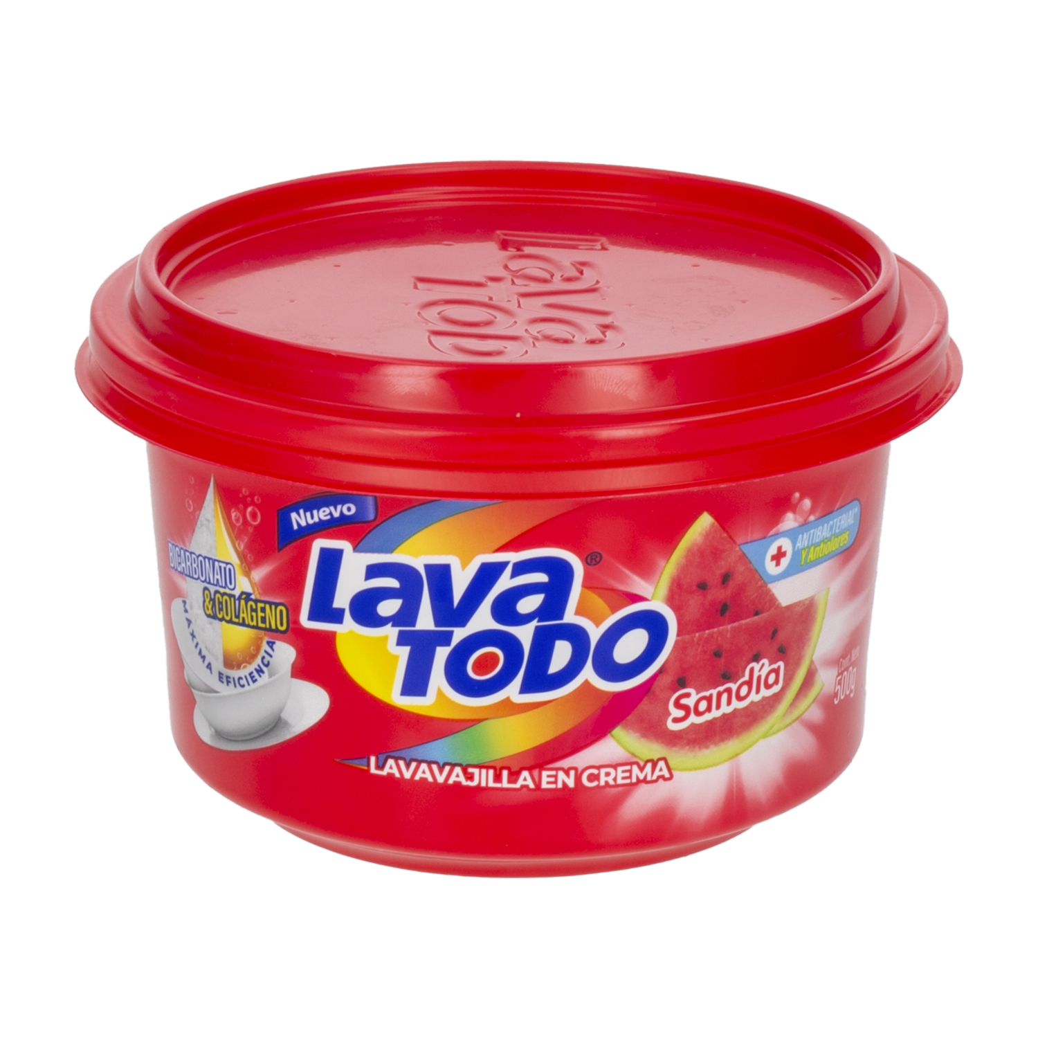 Lavavajilla En Crema Sandia Brillex LAVATODO 500 G